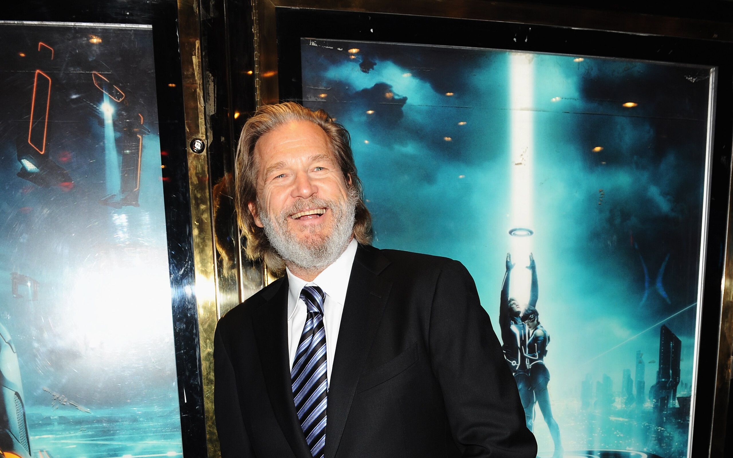 Tron Legacy premiere 2010, Jeff Bridges Wallpaper, 2560x1600 HD Desktop