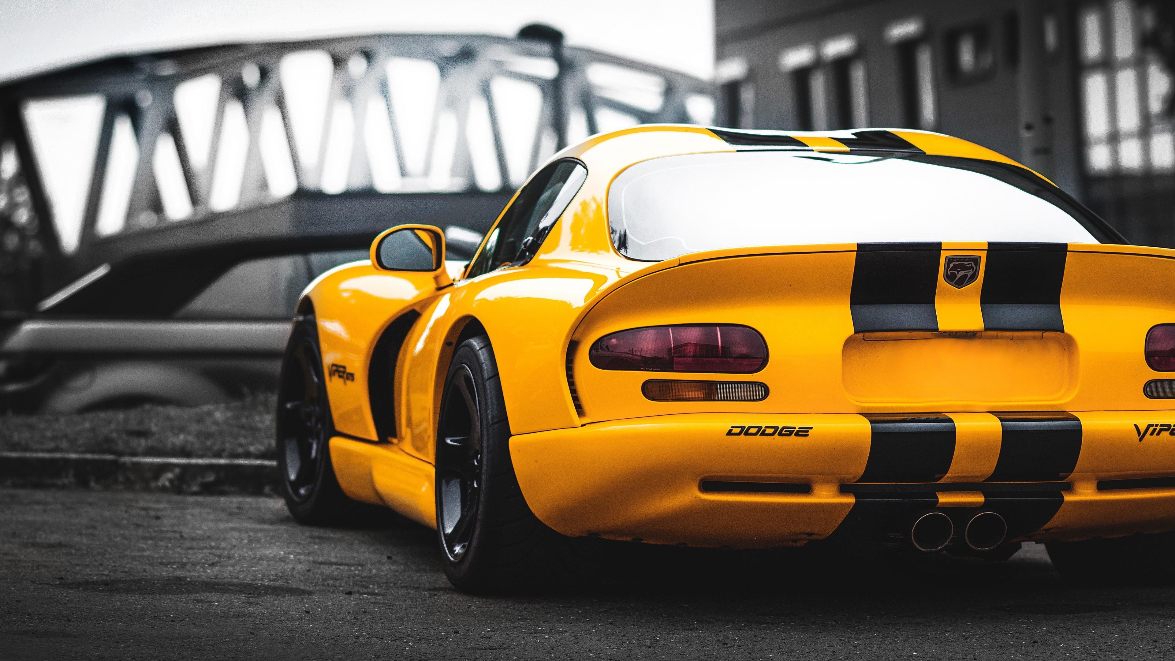 GT 2017, Dodge Viper Wallpaper, 3840x2160 4K Desktop