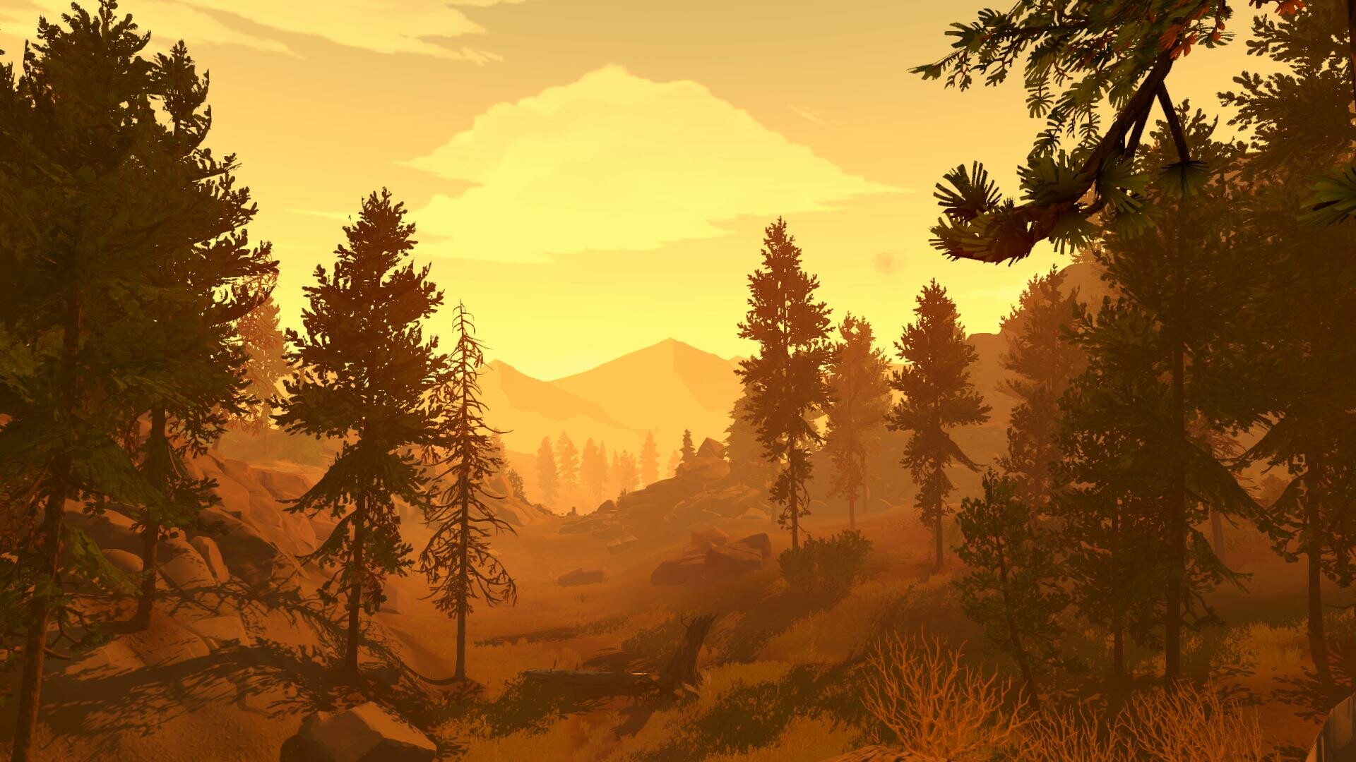 Firewatch, Wallpapers collection, Inspiring images, Visual delight, 1920x1080 Full HD Desktop