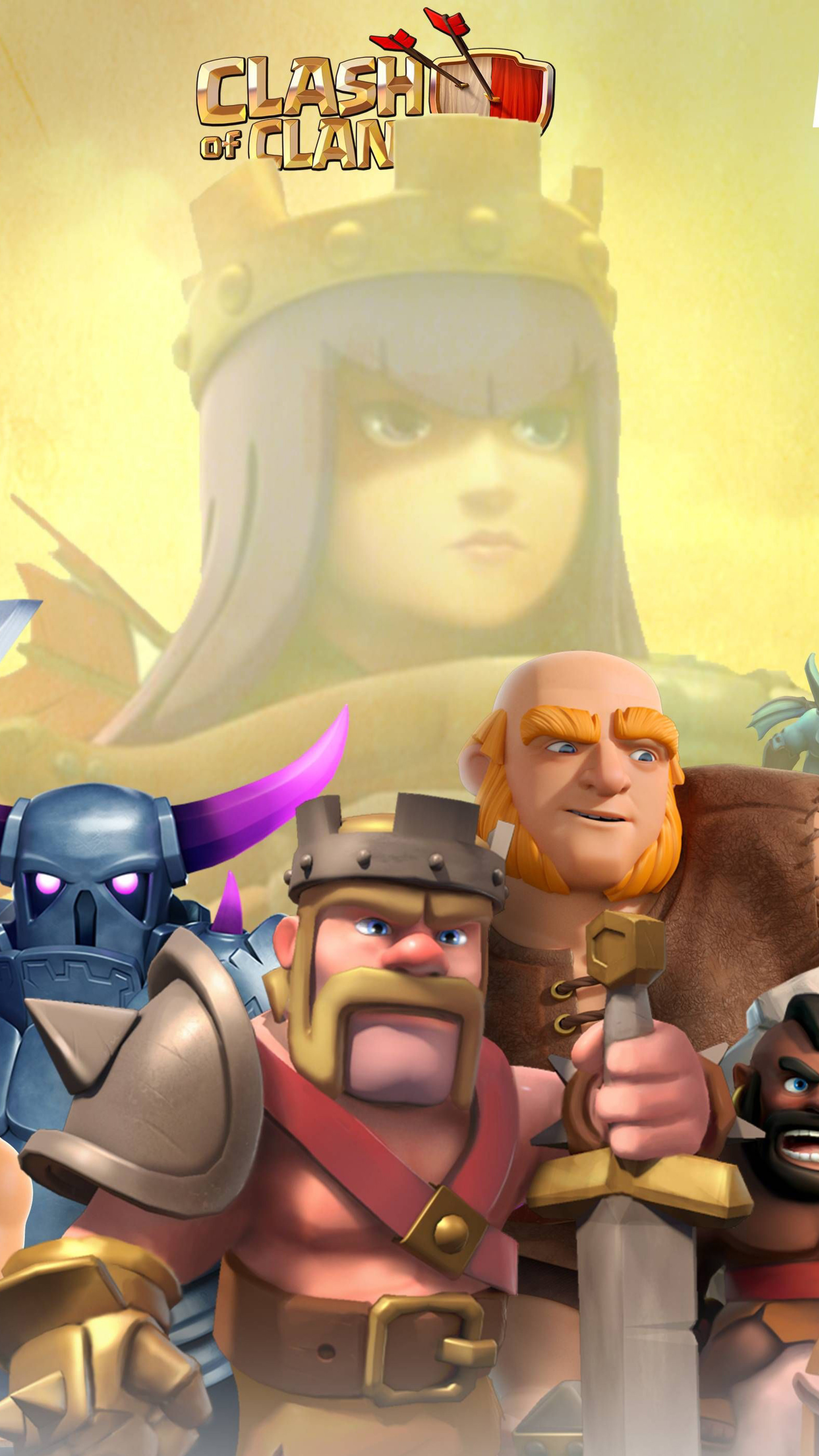 Clash of Clans mobile game, Gaming revolution, Mobile gaming experience, Portable entertainment, 2160x3840 4K Phone