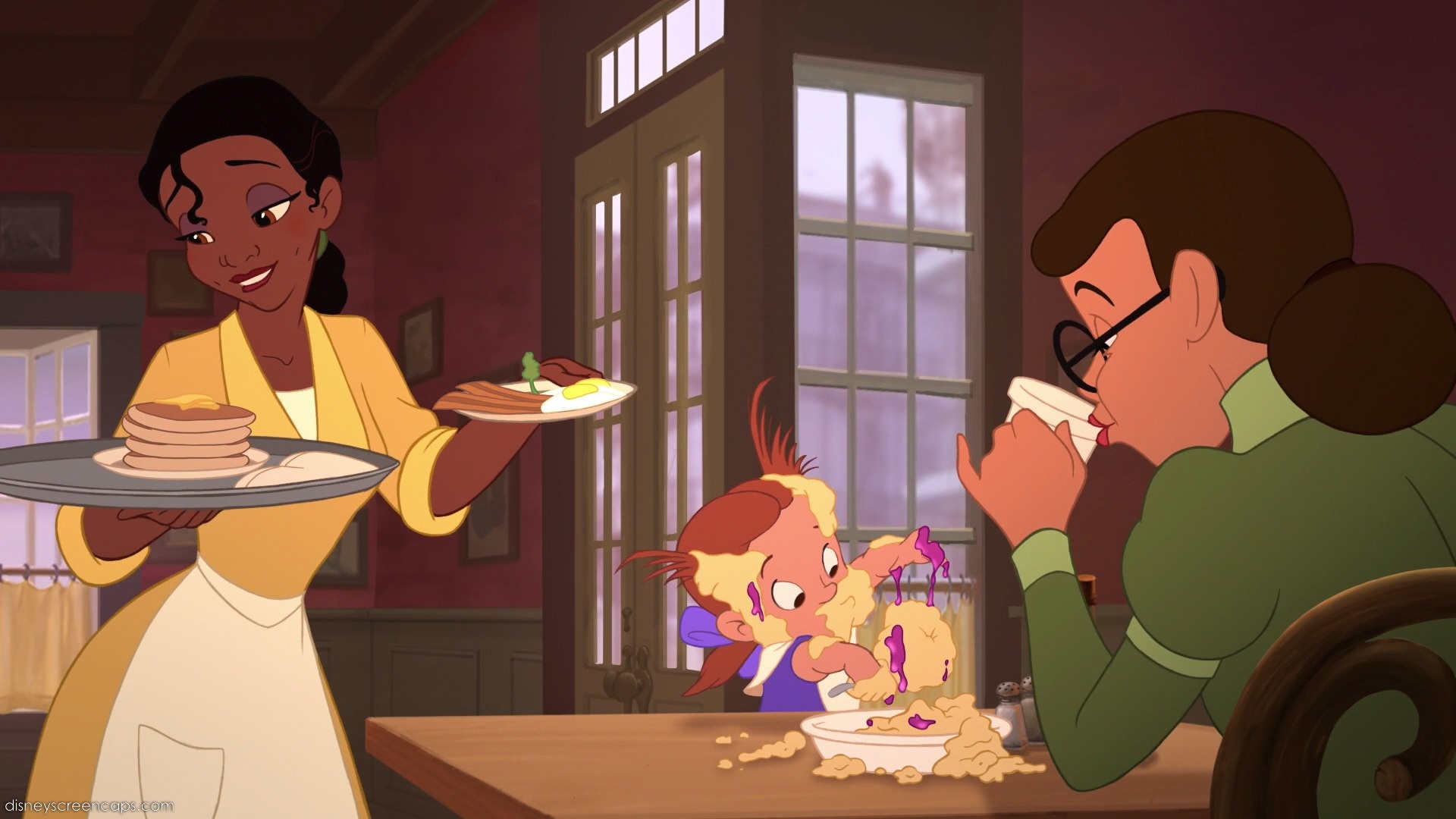 Tiana, Princess Tiana and Mickey Mouse, 1920x1080 Full HD Desktop