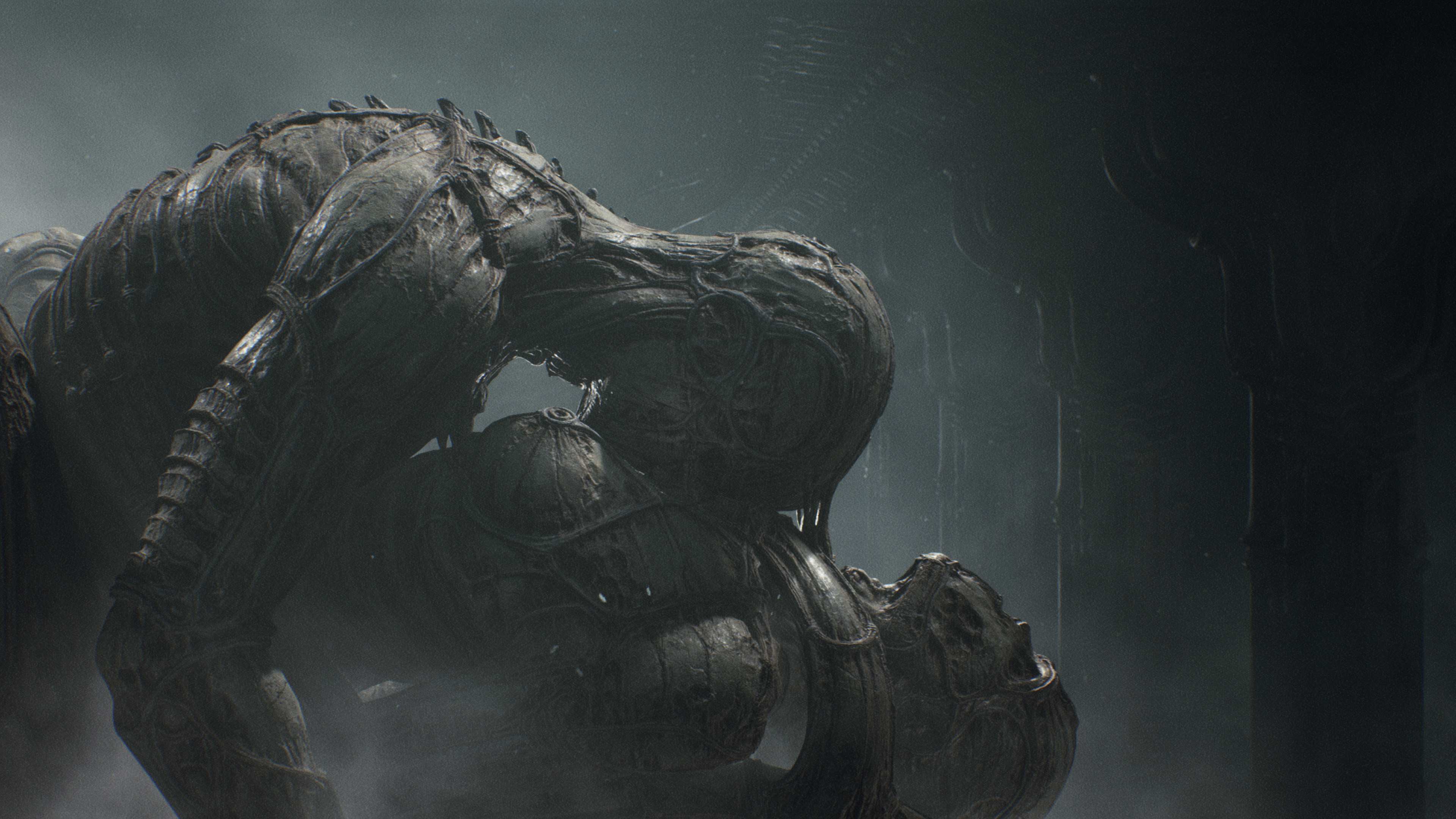 Scorn release trailer, Captivating game, Gaming experience, Unsettling atmosphere, 3840x2160 4K Desktop
