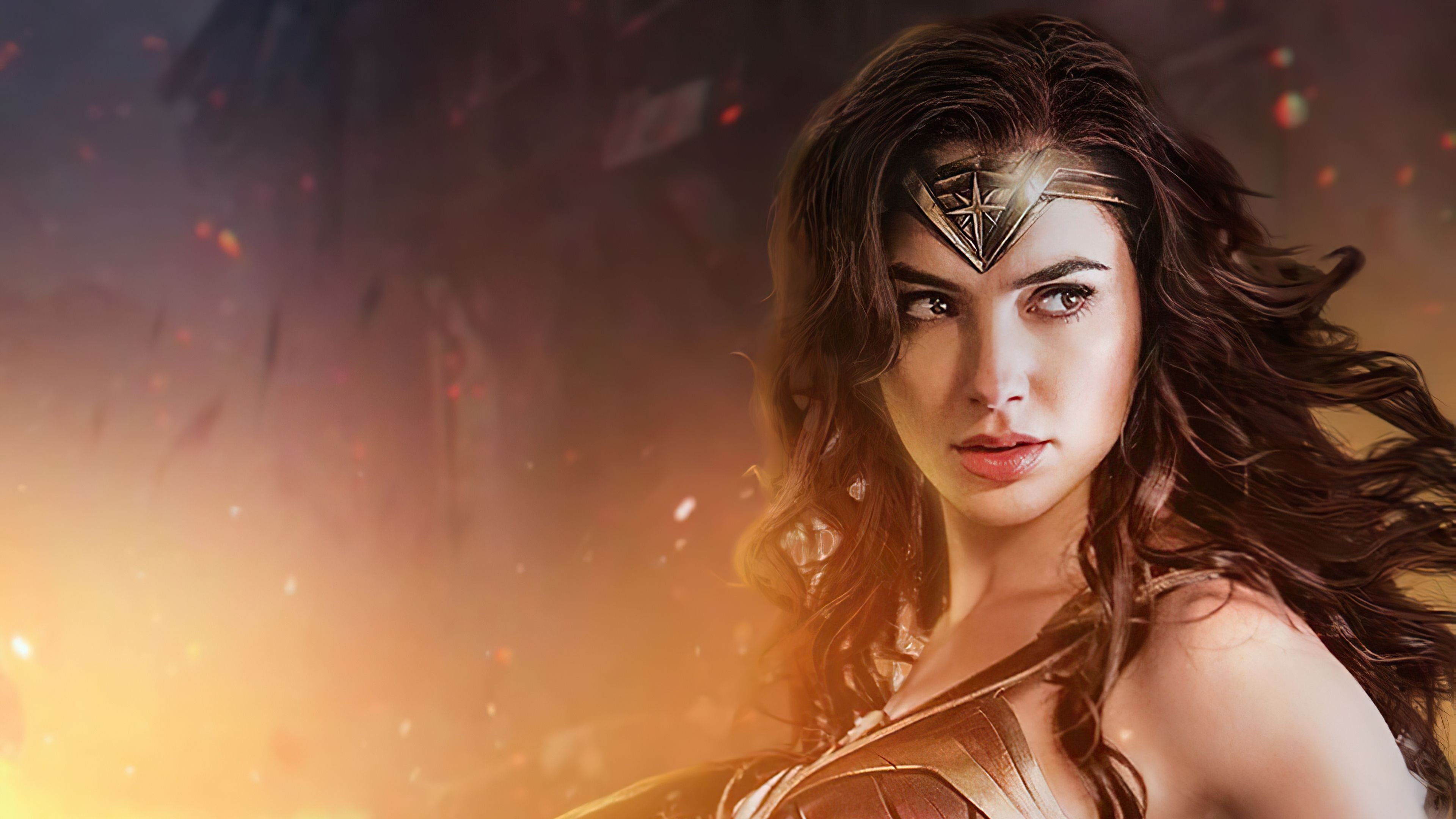 Gal Gadot, Wonder Woman, Wallpaper HD, 3840x2160 4K Desktop