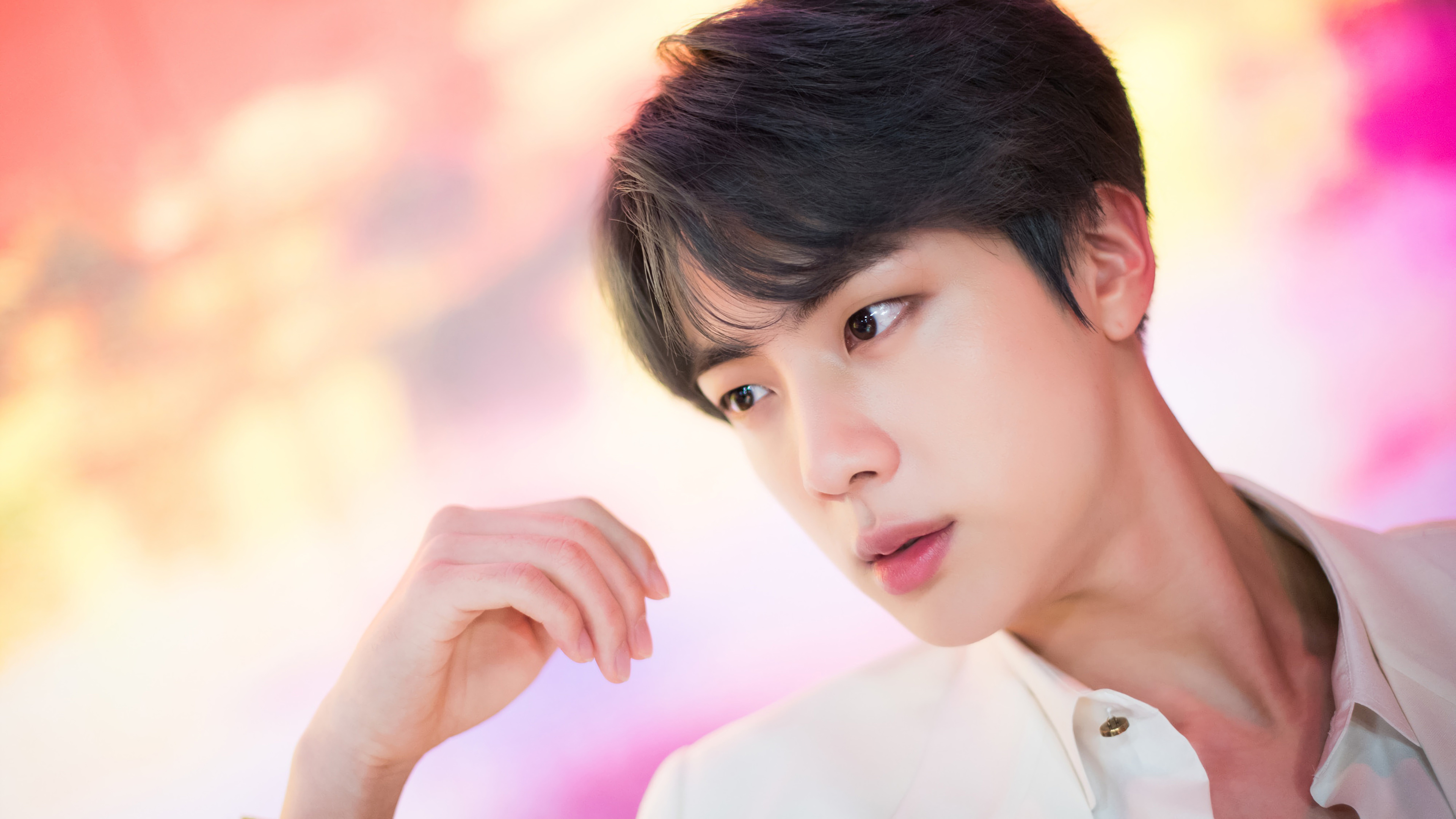 Boy with Luv, Jin (BTS) Wallpaper, 3840x2160 4K Desktop