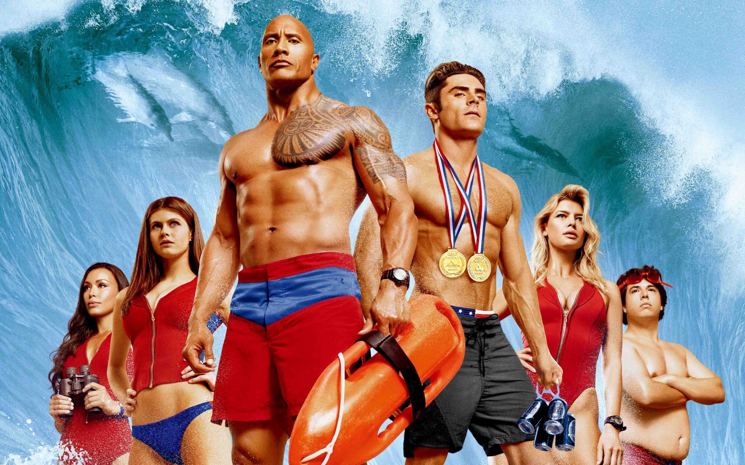 Baywatch, Top Free, Backgrounds, Movies, 2560x1600 HD Desktop