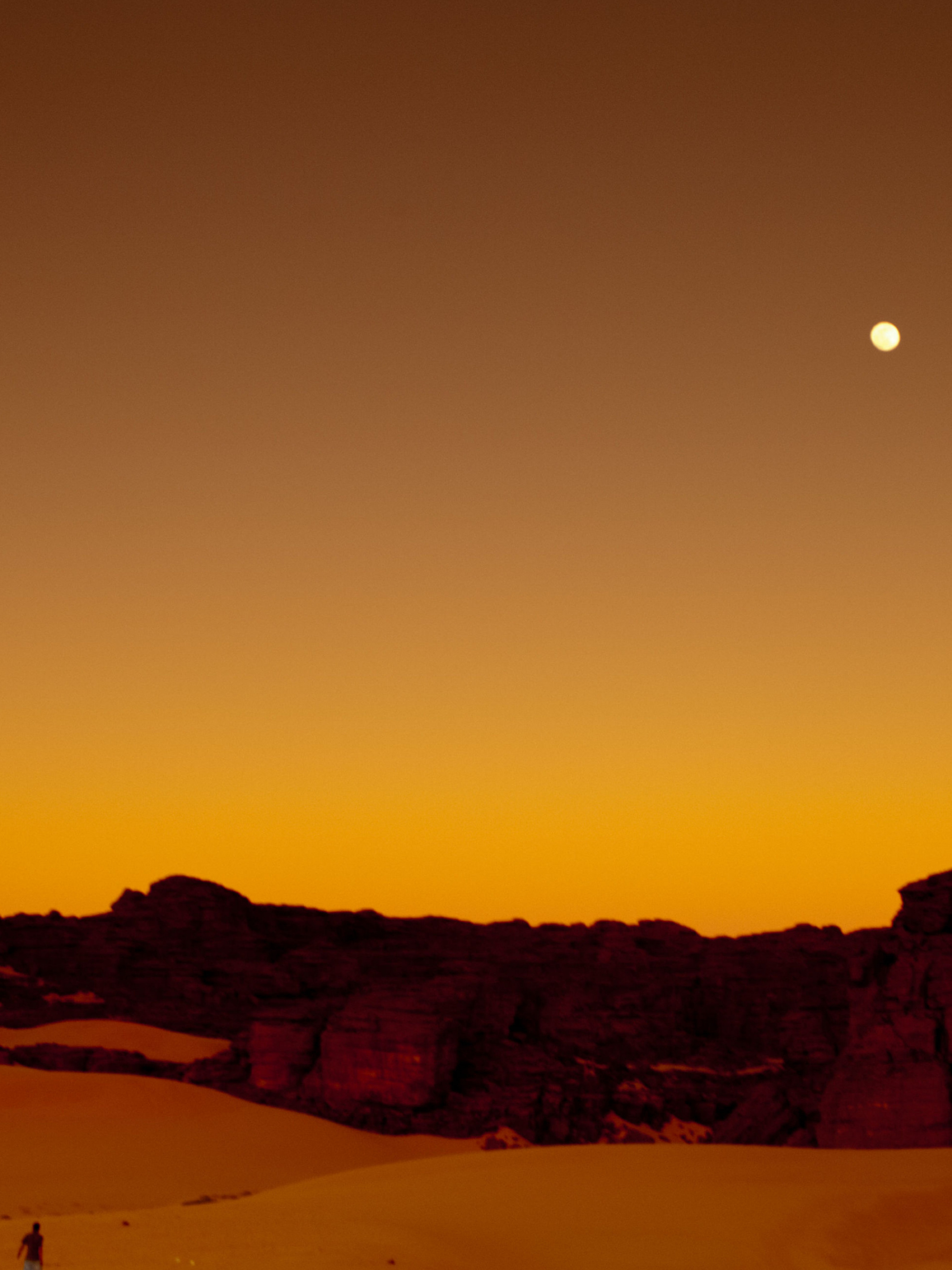 Sunset in tassili Algeria, Free download, 2050x2740 HD Phone
