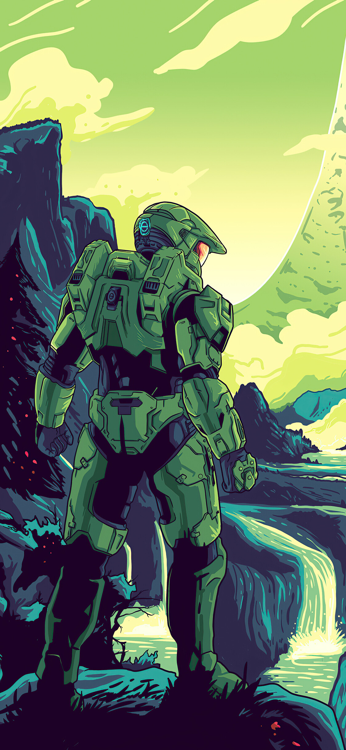 Halo, Infinite adventure, Stunning artwork, Next-gen gaming, 1130x2440 HD Phone
