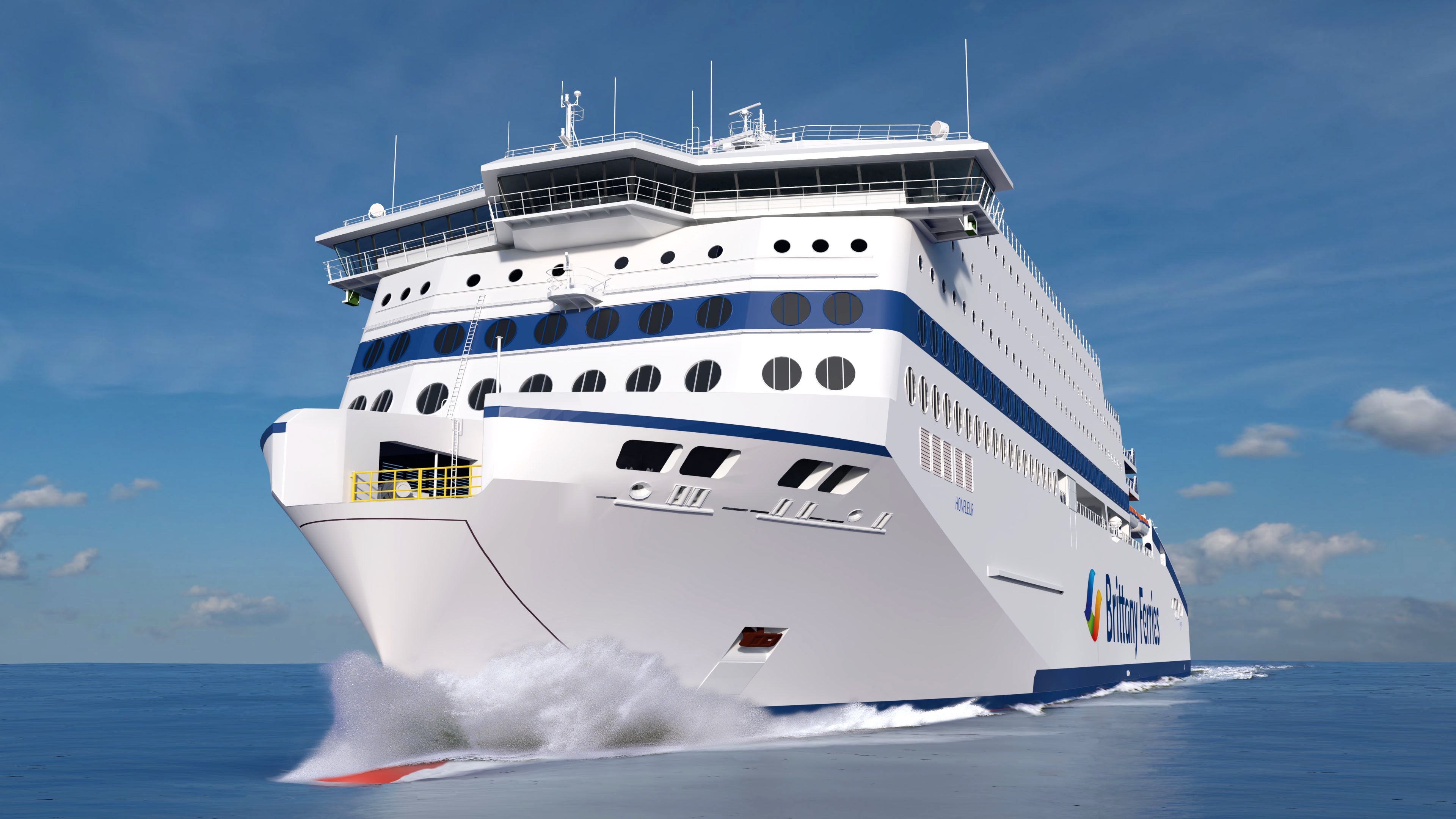Brittany Ferries, Cruise ferry, Post-Brexit service, Travel between UK and Europe, 3840x2160 4K Desktop