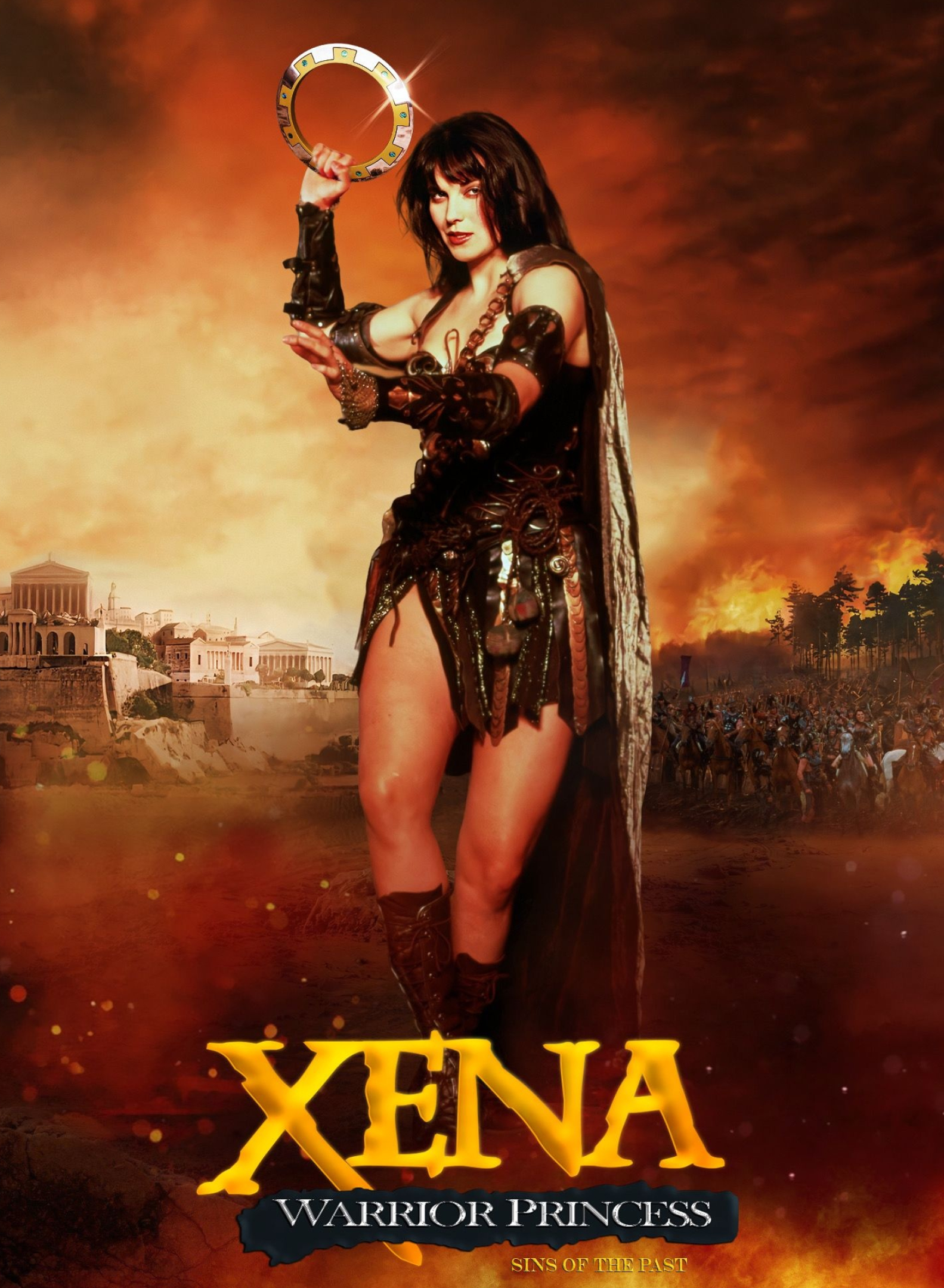 Xena: Warrior Princess, Poster, Warrior princess, Fantasy, 1590x2160 HD Phone