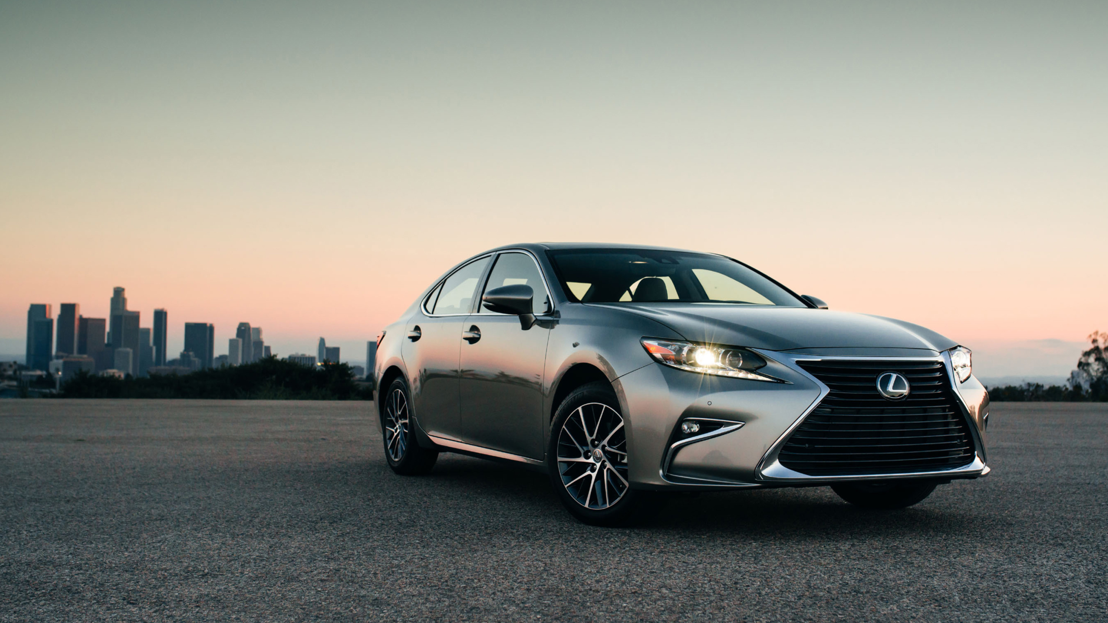 Lexus ES, Luxury sedan, US-spec model, 2015 edition, 3840x2160 4K Desktop