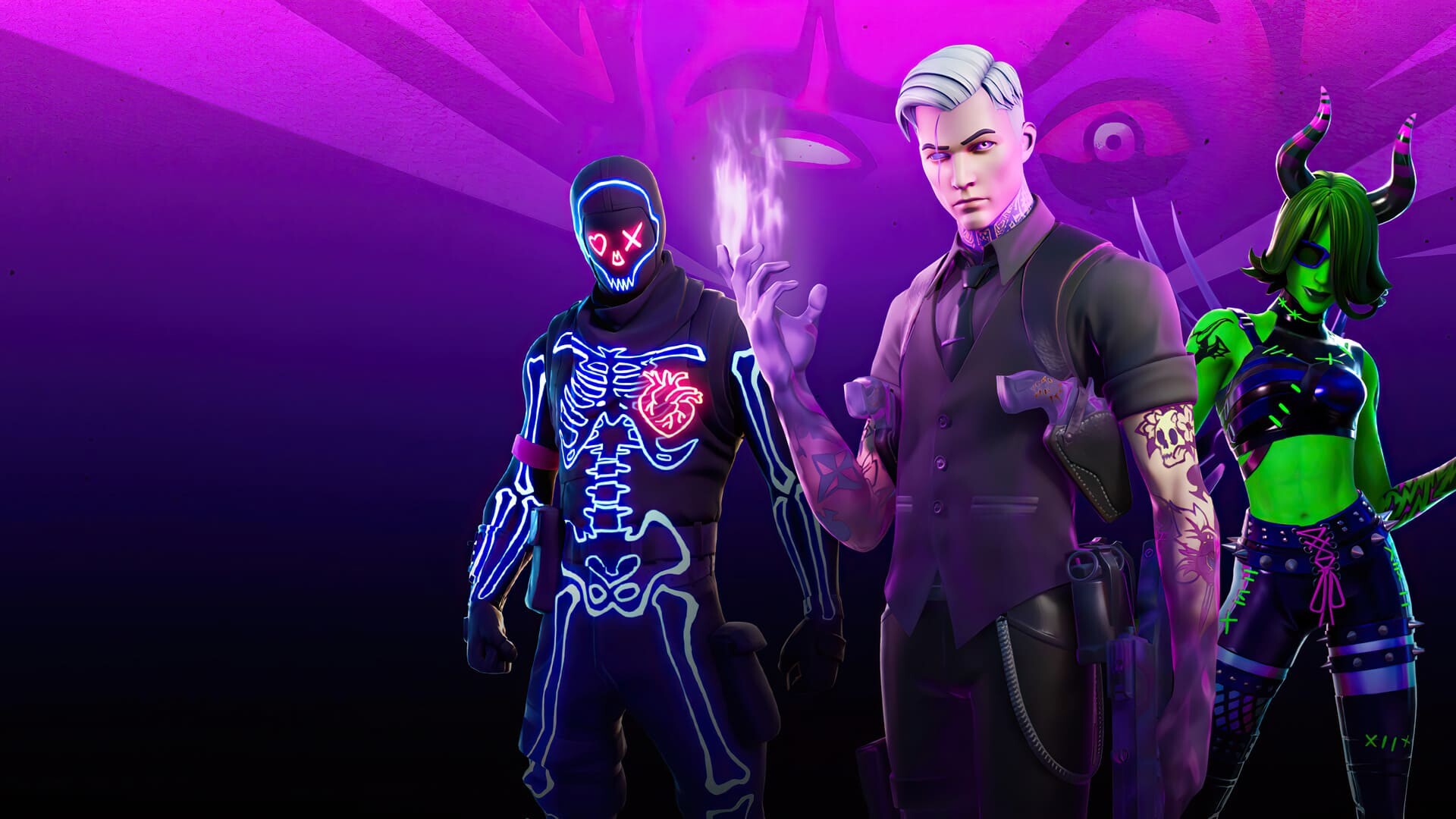 Fortnite characters, Battle royale frenzy, Epic gaming moments, Virtual battlegrounds, 1920x1080 Full HD Desktop