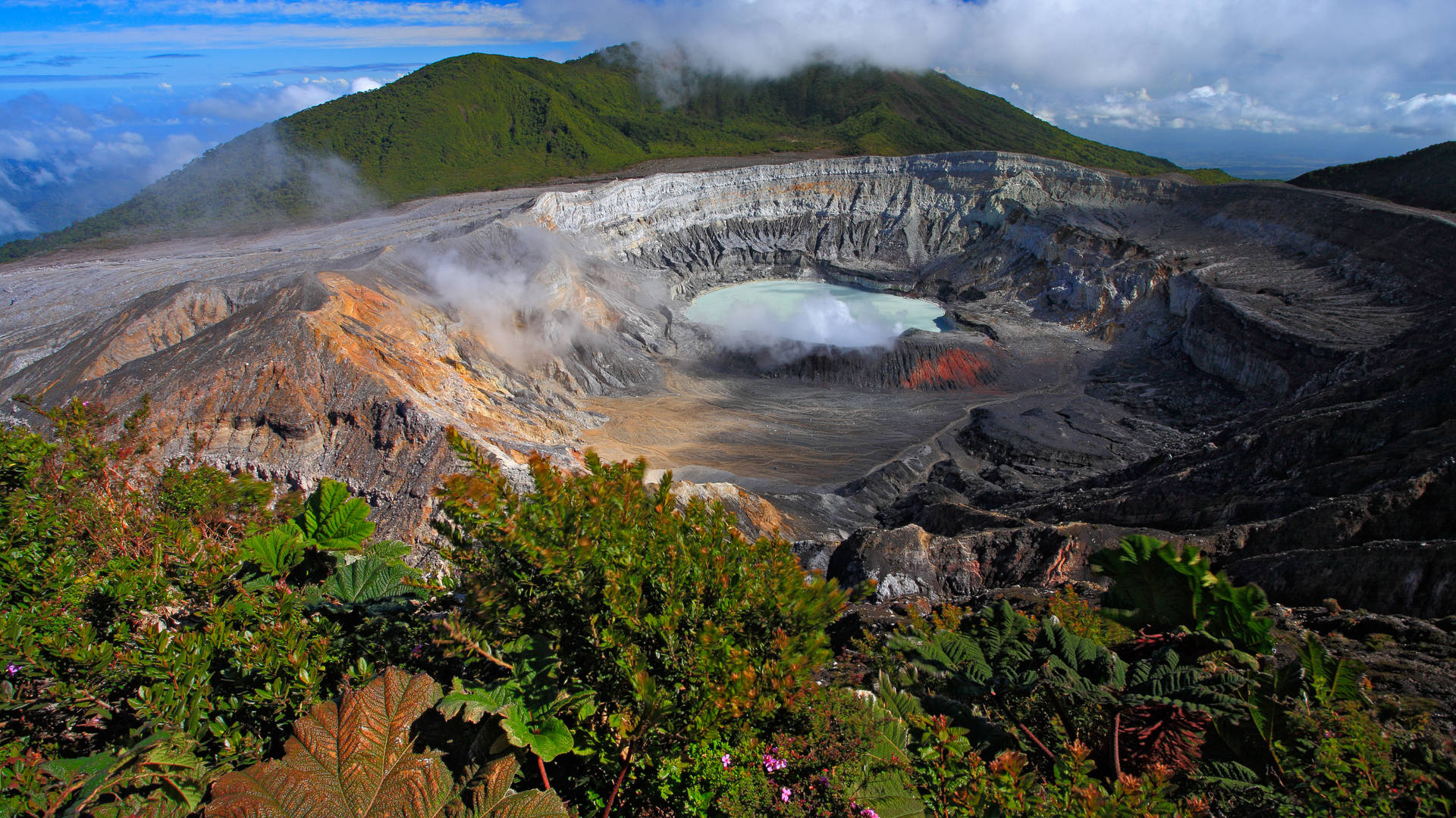 Poas National Park, Costa Rica reisen, Tropenparadies, Au0026e Erlebnisreisen, 1920x1080 Full HD Desktop