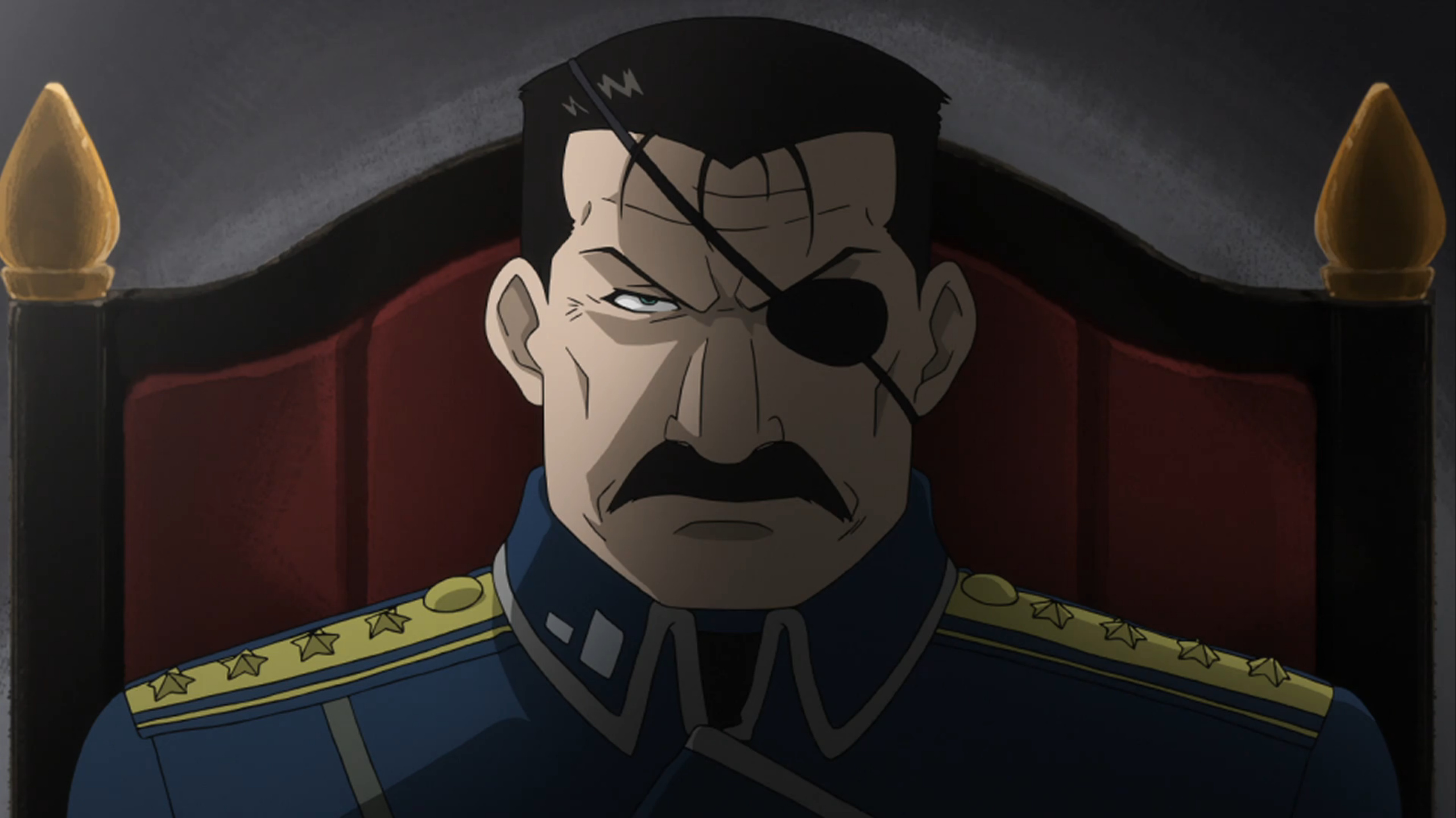 Fullmetal Alchemist, King Bradley, Fandom wiki, Anime character, 2560x1440 HD Desktop