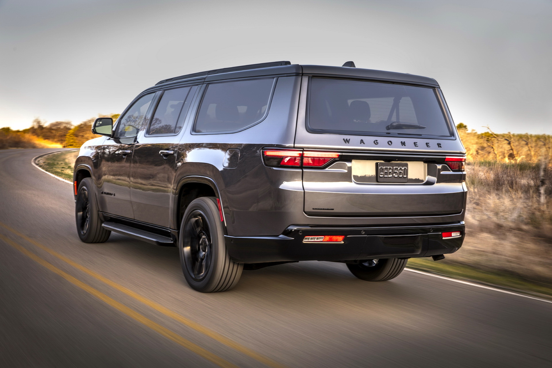 Jeep Wagoneer, 2023 release, L model, Imposing rear three-quarter view, 1930x1290 HD Desktop