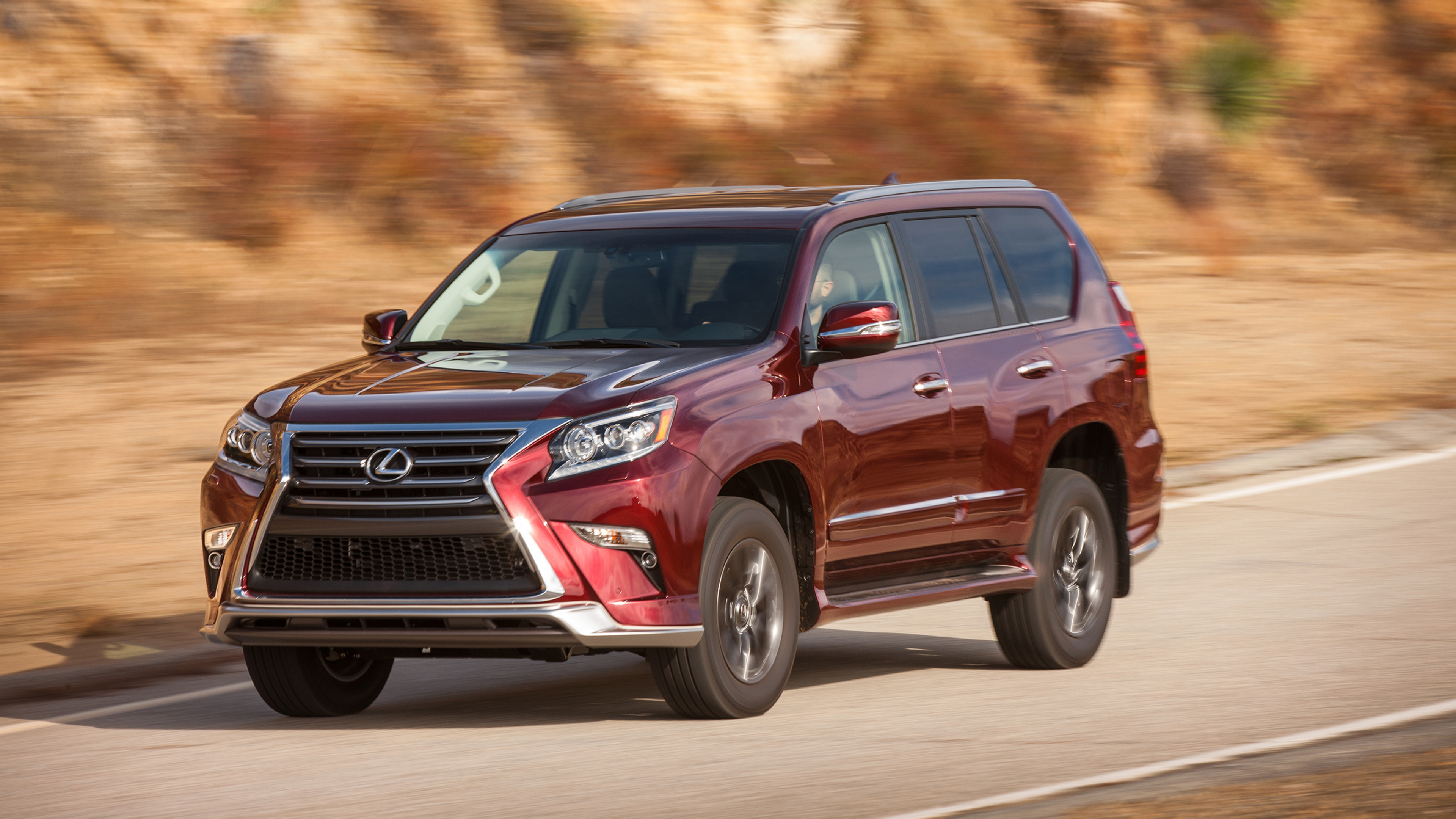 Lexus GX, Luxury SUV, Sport Design Package, Stylish exterior, 3840x2160 4K Desktop