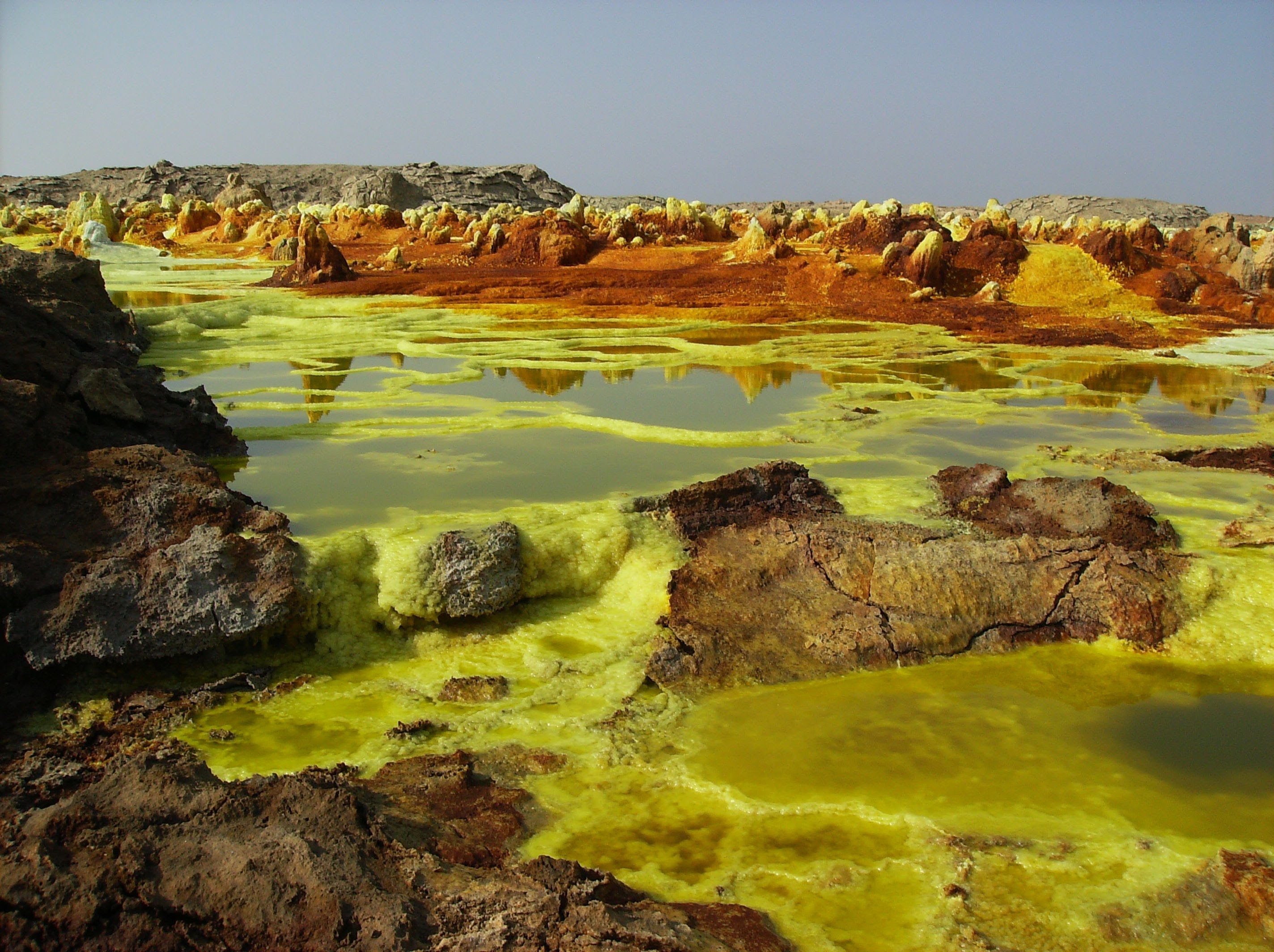 Dallol, Danakil Depression, Achilli family, Spectacular wallpaper, 2850x2130 HD Desktop