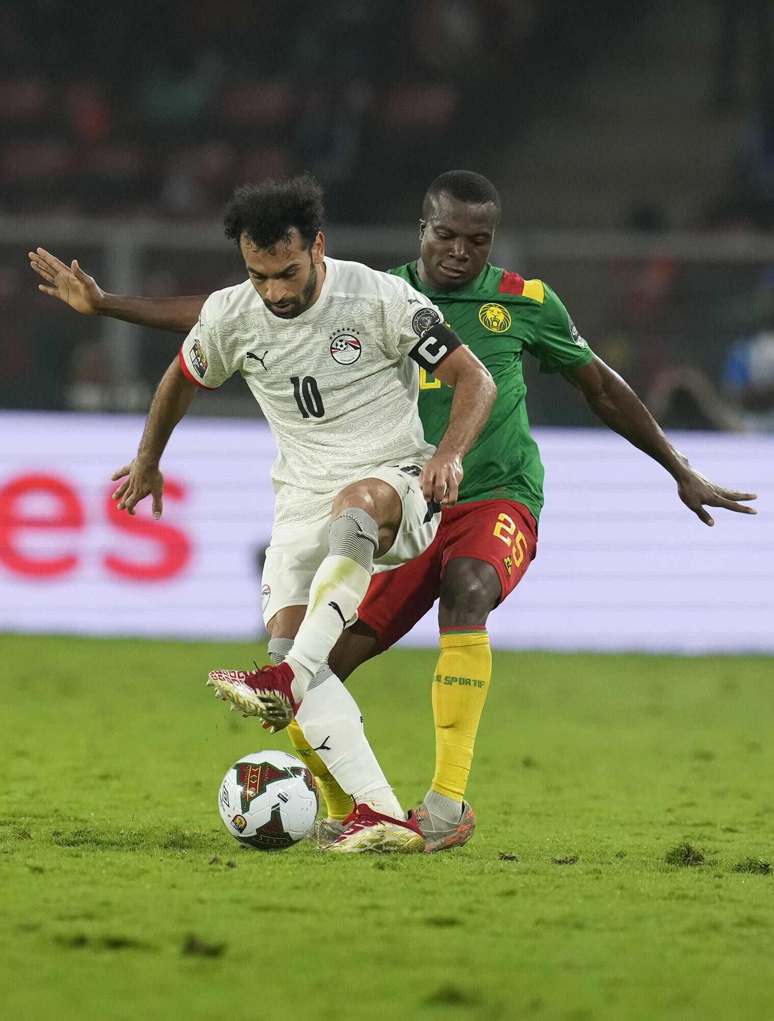 Salah and Nouhou Tolo, Africa Cup of Nations 2022 Wallpaper, 1520x2000 HD Phone