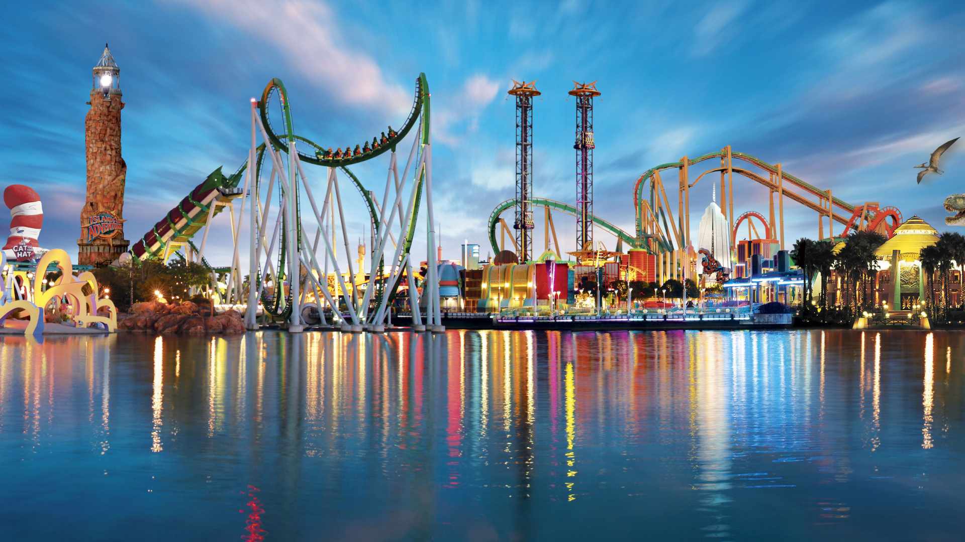 Universal Studios Hollywood, High-resolution wallpaper, Theme park backgrounds, Wallpapers for free, 1920x1080 Full HD Desktop