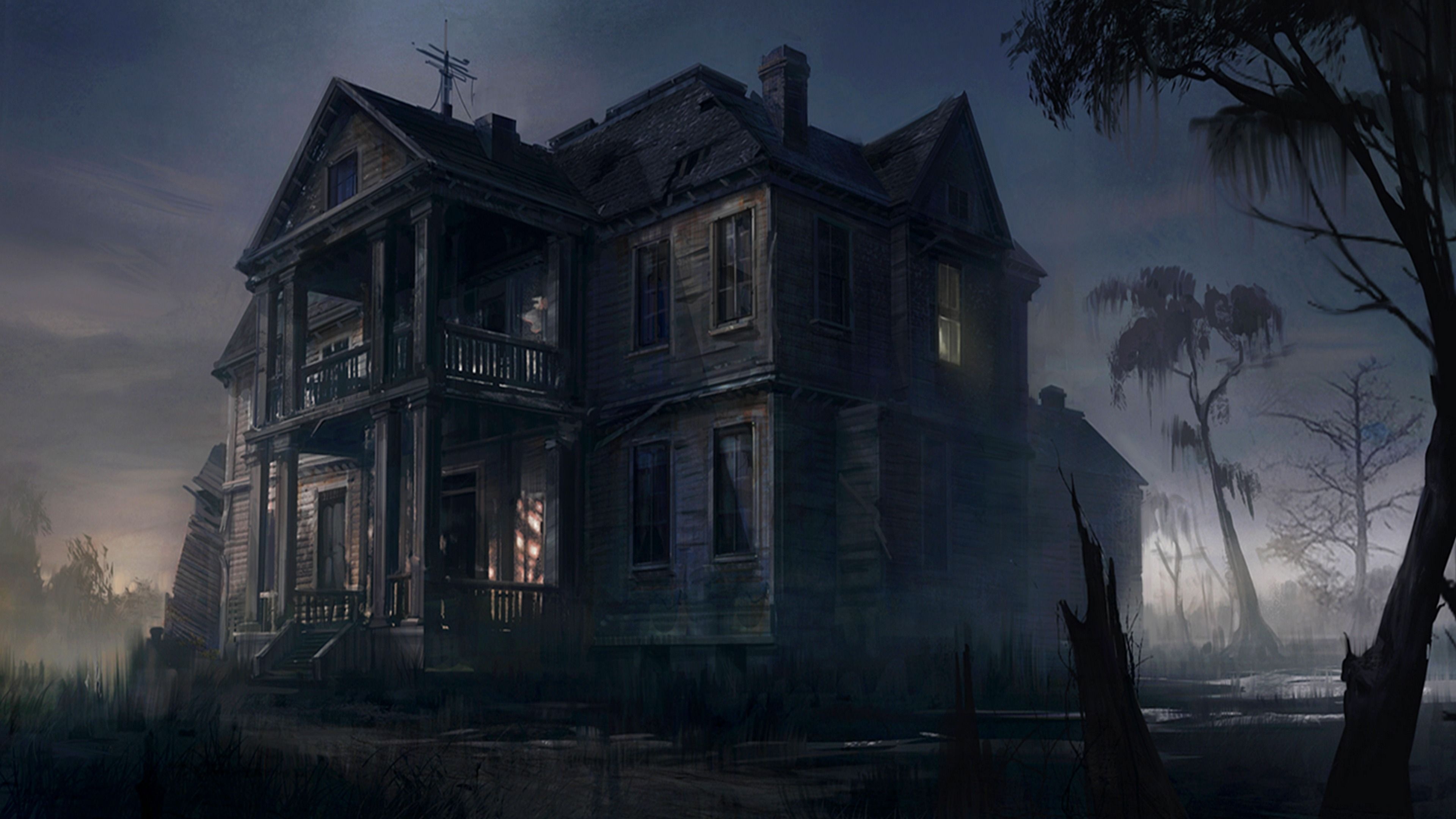 Halloween ideas, Creepy artwork, Spooky imagery, Frightening pictures, 3840x2160 4K Desktop