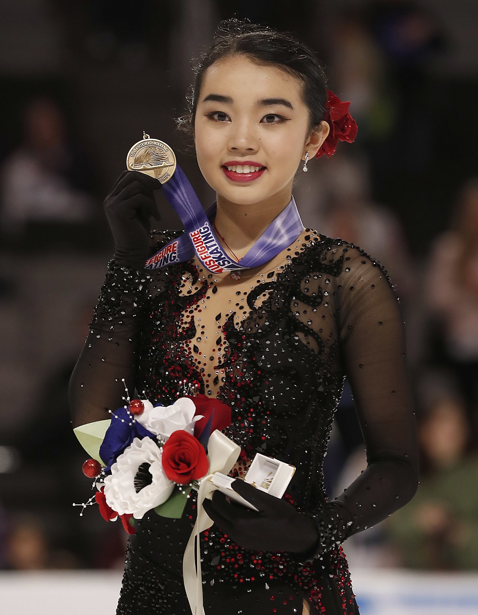 U.S. Figure Skating Championships 2018, Karen Chen Wallpaper, 1600x2050 HD Phone