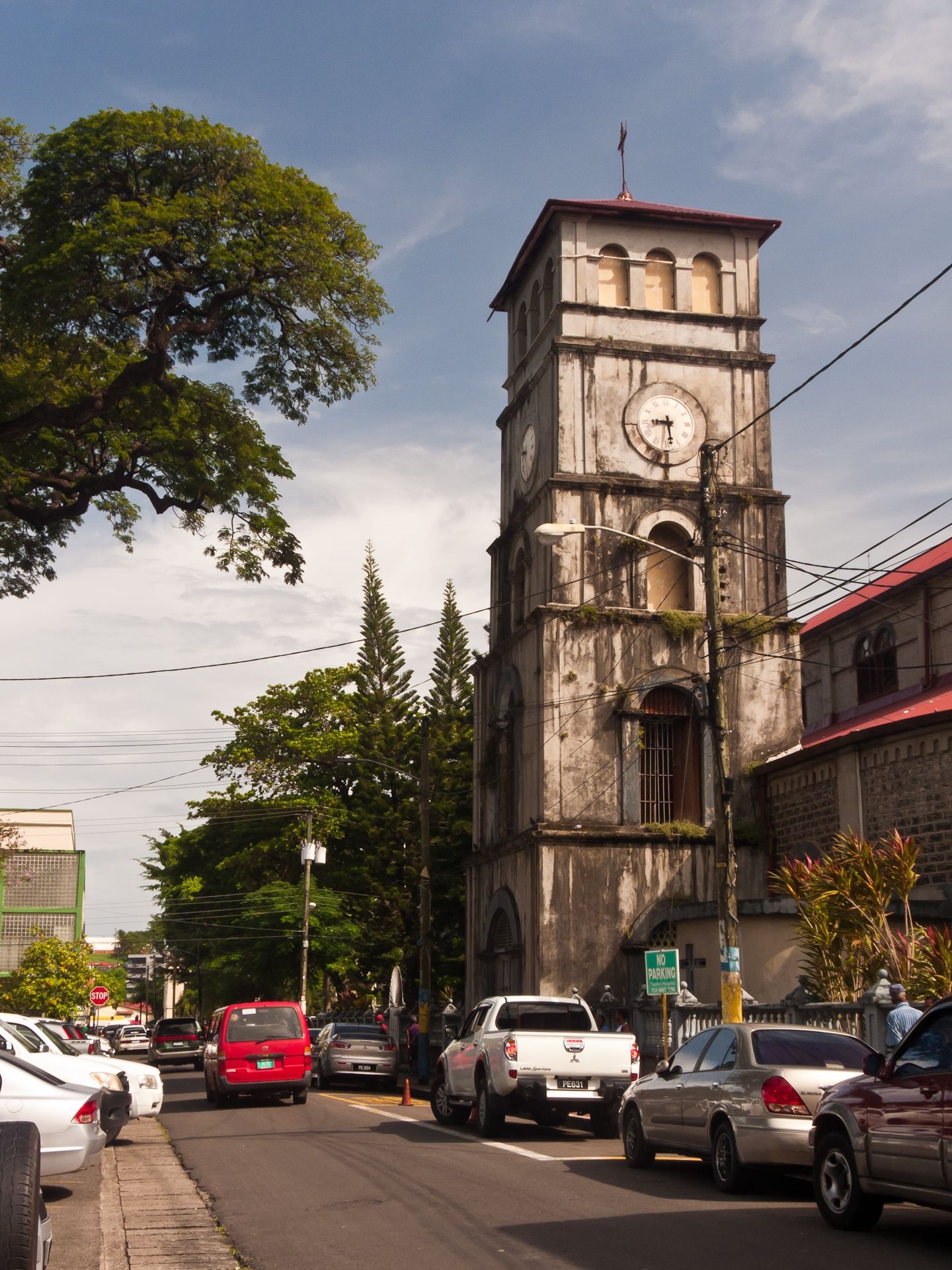 Castries, Saint Lucia cathedral, 1440x1920 HD Phone