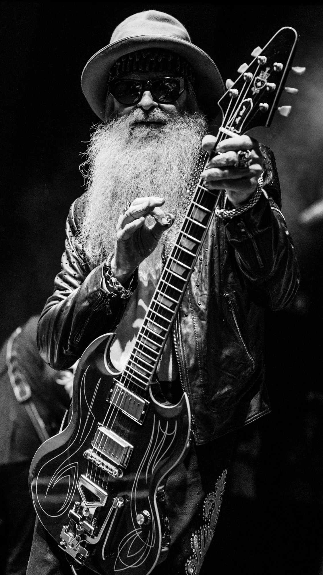 Billy Gibbons, Shepherds Bush, Rob Blackham photography, Iconic guitarist, 1130x2000 HD Phone