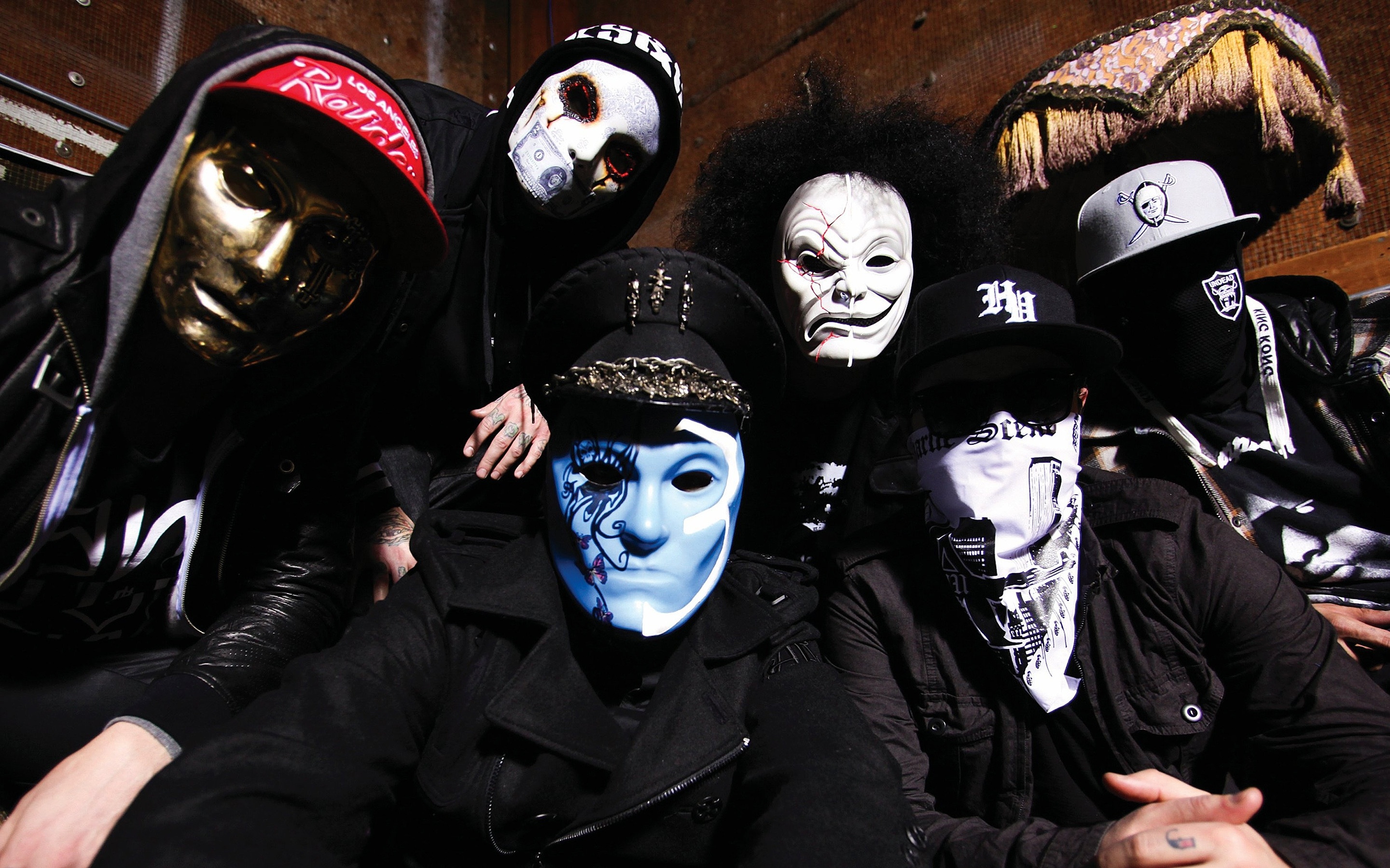 Hollywood Undead, Wallpaper featuring celebrities, High-resolution celebrity images, Better Wallpaper, 2880x1800 HD Desktop