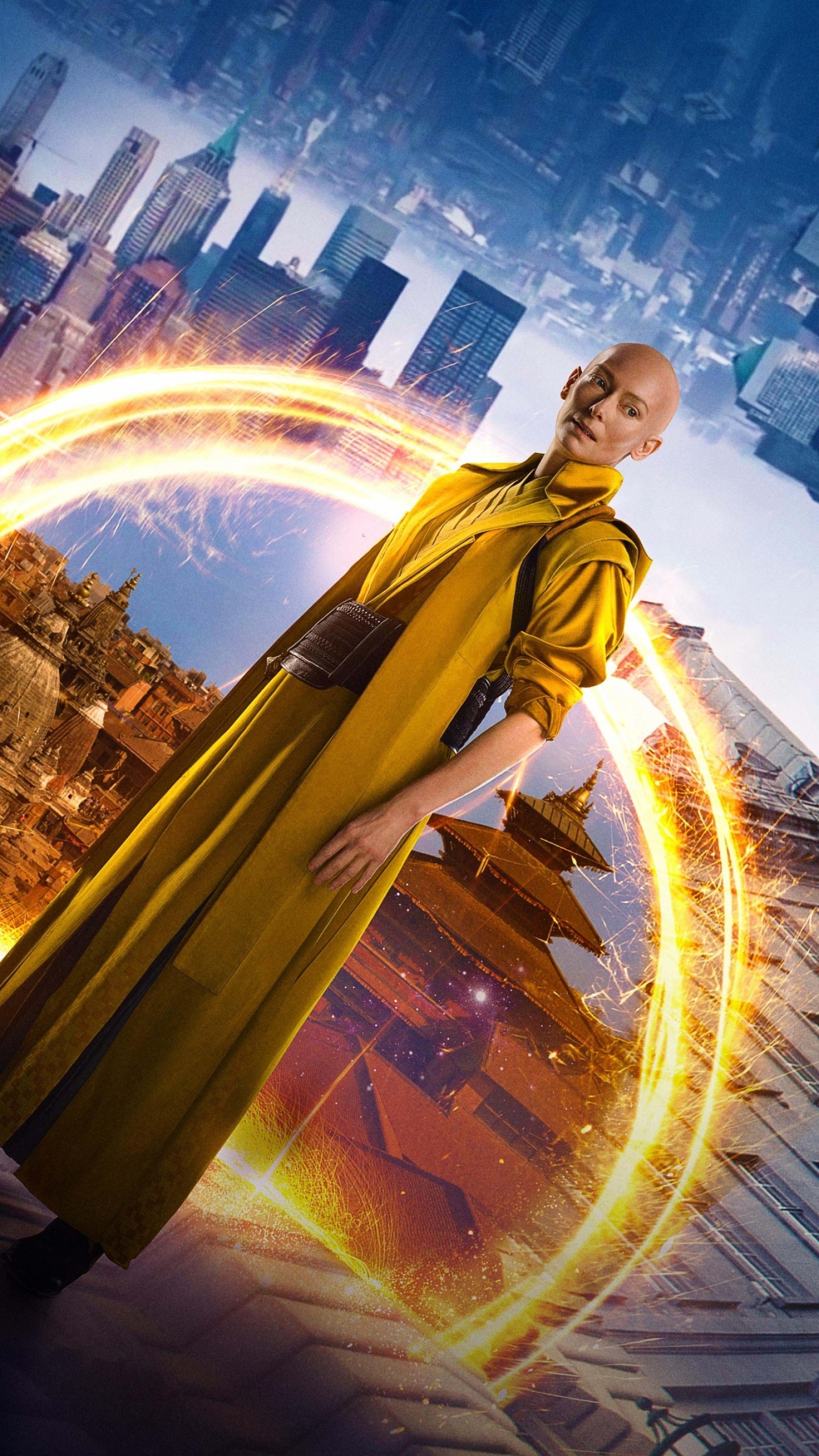 Tilda Swinton, Doctor Strange, Wallpaper, Movies, 1440x2560 HD Phone