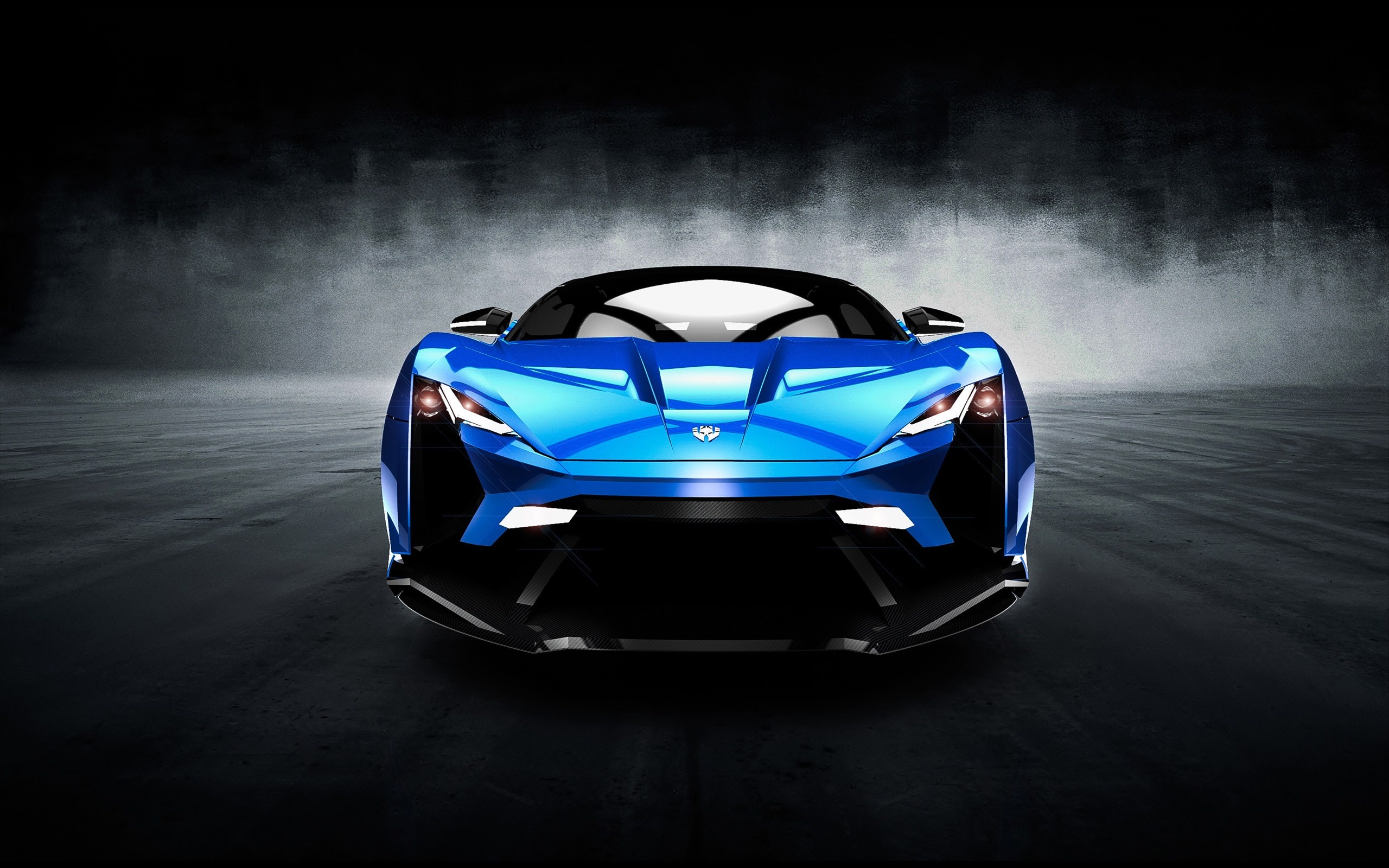 CGI Graphics Front View, Lykan HyperSport Wallpaper, 2560x1600 HD Desktop