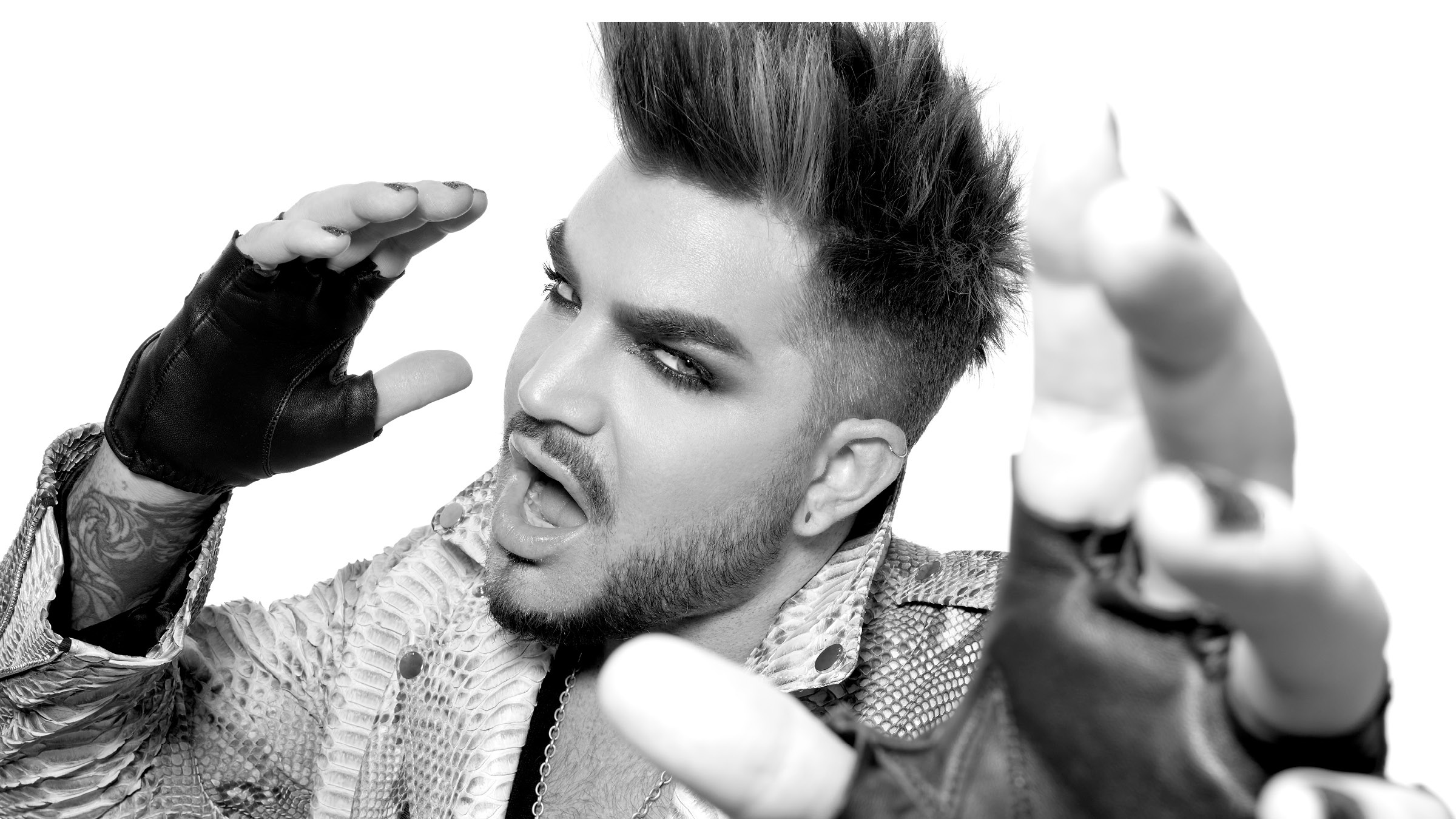 Adam Lambert, American Idol journey, Queen collaboration, Career milestone, 2400x1350 HD Desktop