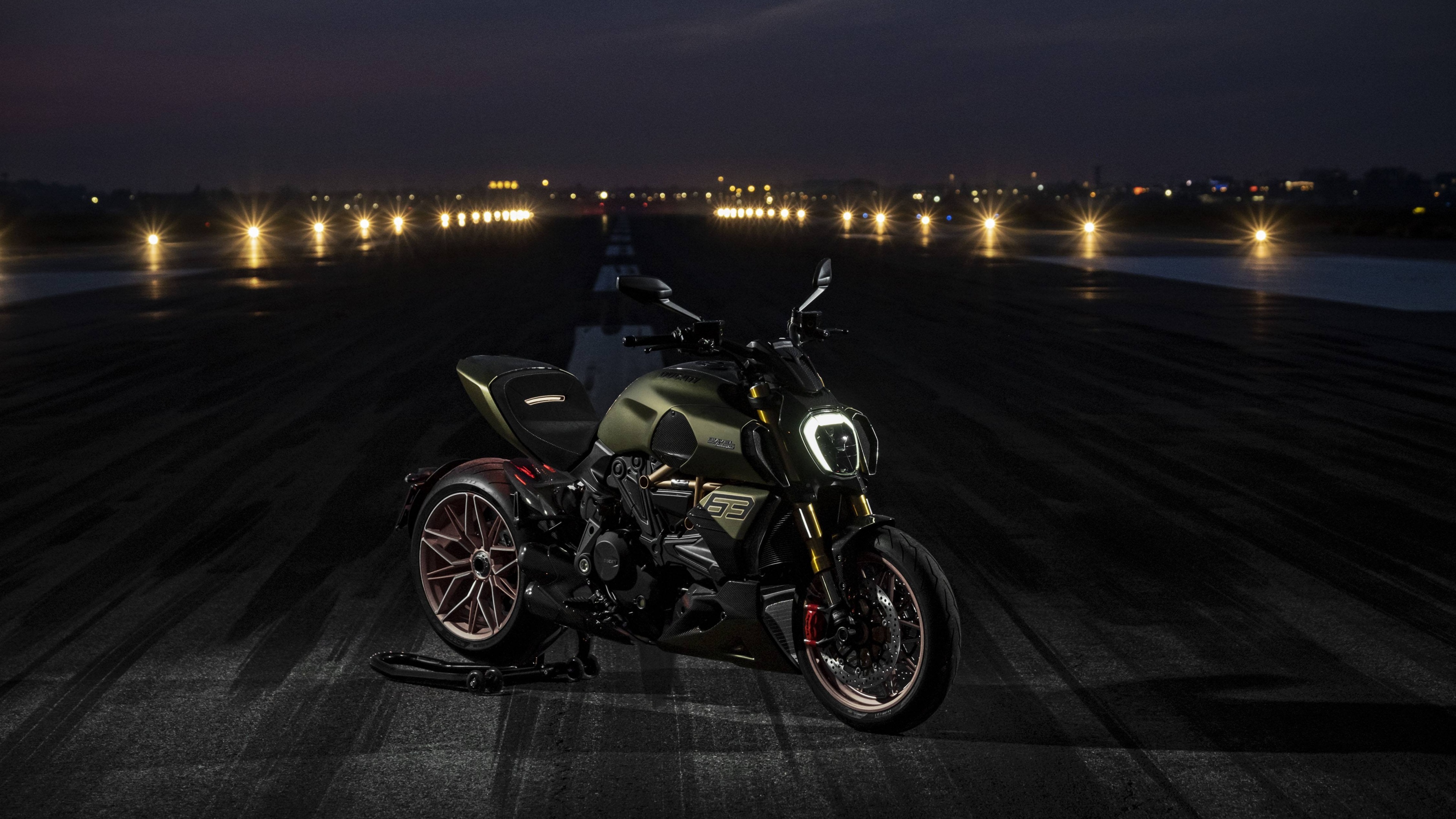 Ducati Diavel 1260, Lamborghini wallpaper, Limited edition, 2021, 3840x2160 4K Desktop