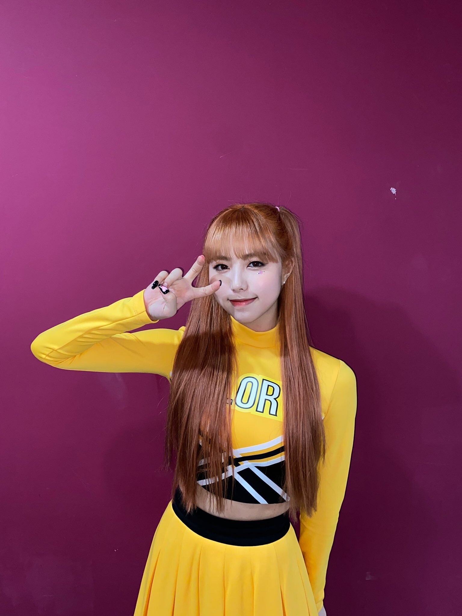 September 11, 2021 PURPLE KISS Twitter Update at Music Core | Kpopping 1540x2050