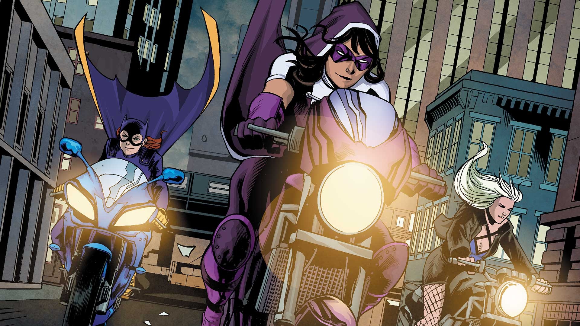 Birds of Prey, The Huntress, DC Comics, 1920x1080 Full HD Desktop