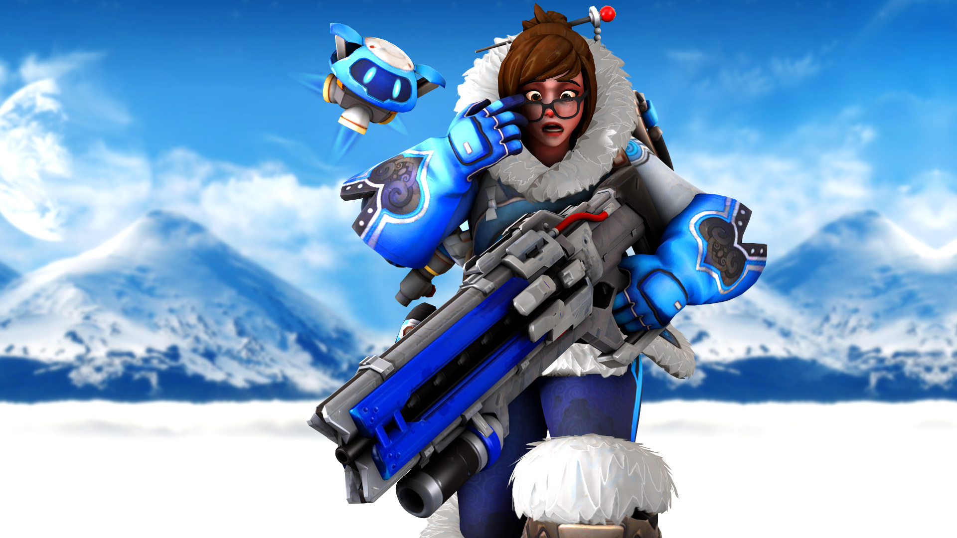 Mei (Overwatch), Memorable wallpaper, Ryan Johnson, Overwatch fan community, 1920x1080 Full HD Desktop