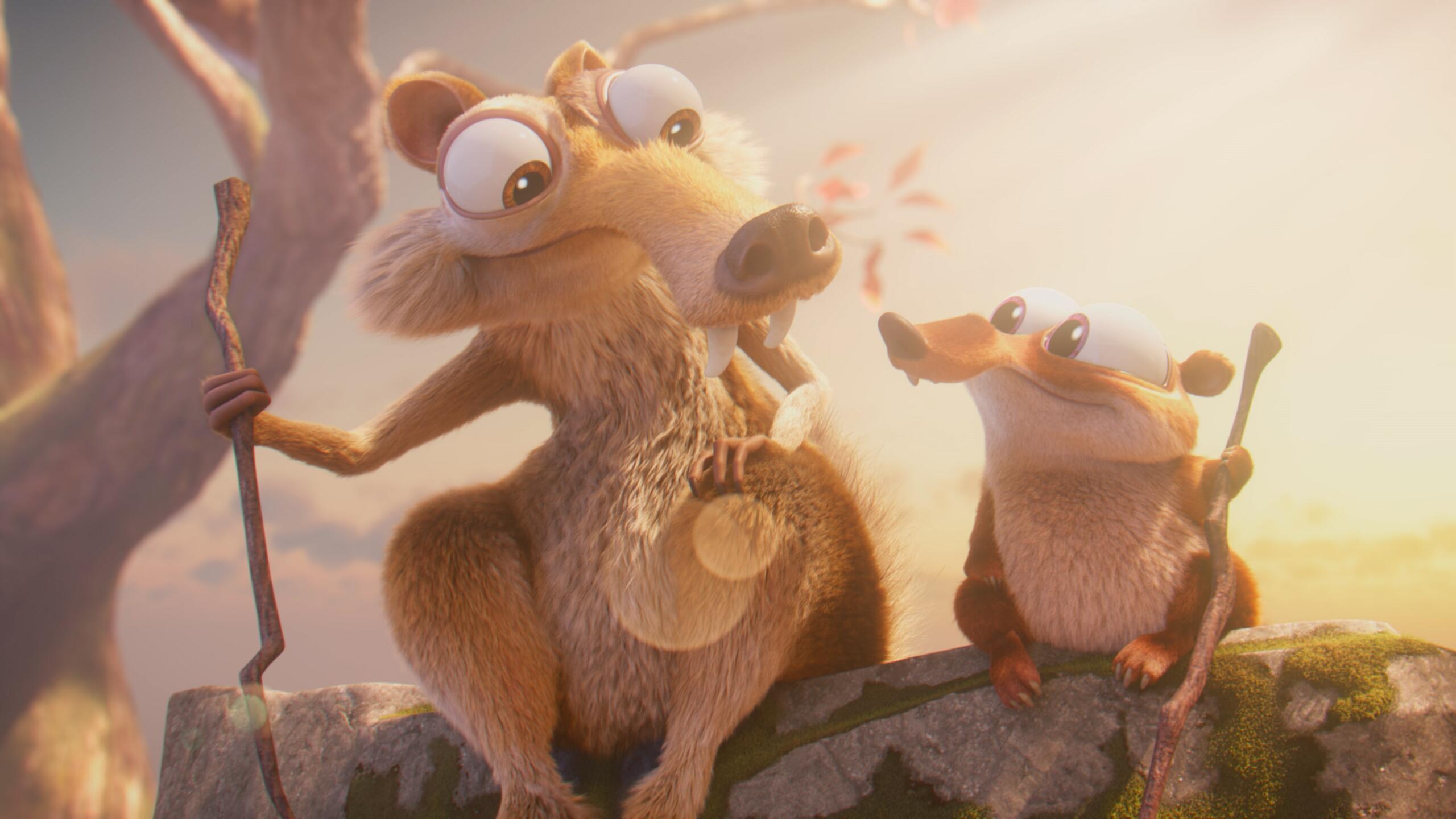 Ice Age franchise, Scrat tales HD wallpaper, Animated comedy, Funny animal antics, 2560x1440 HD Desktop