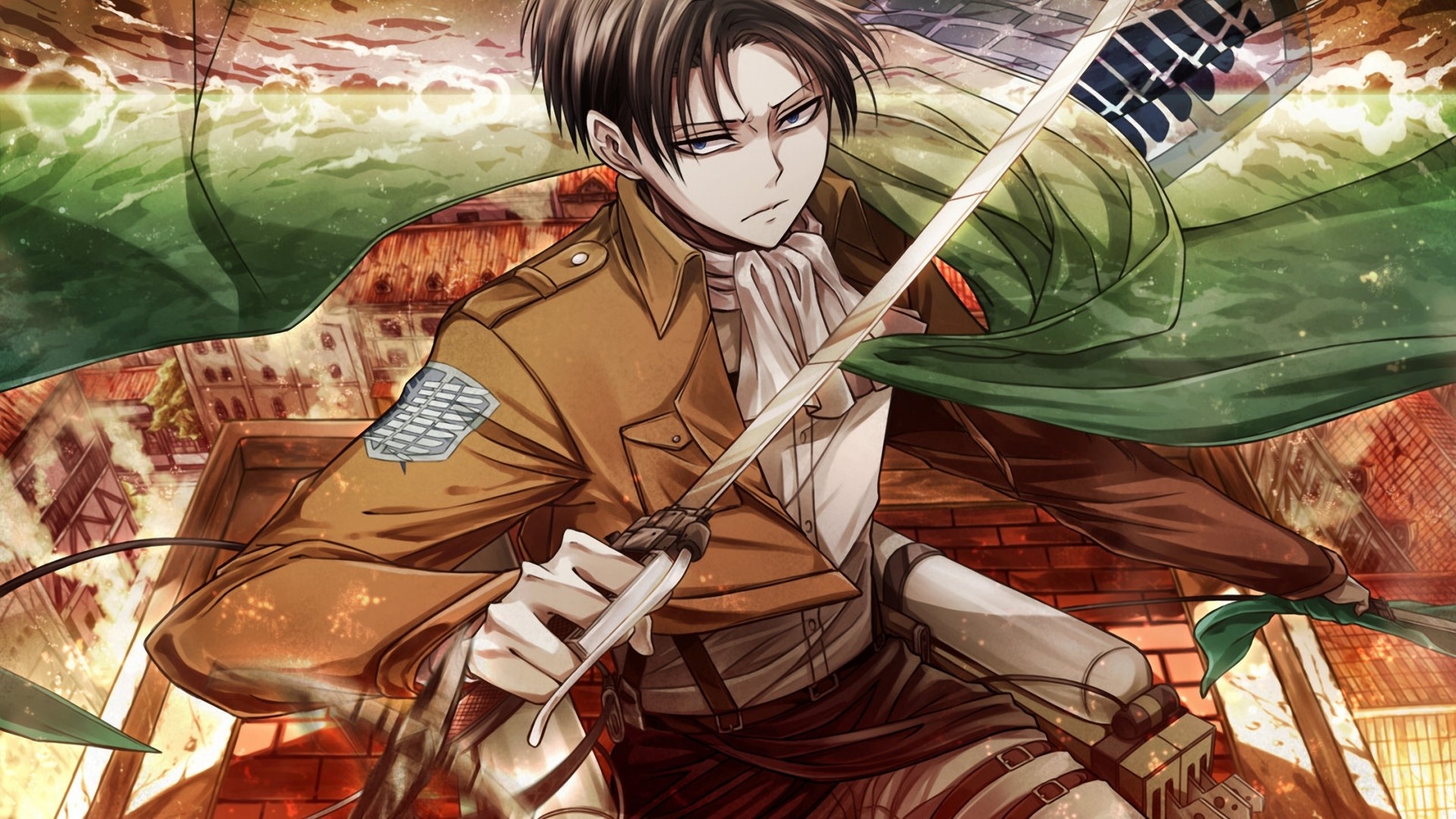 Levi Ackerman, Wallpaper collection, Anime character, AOT fan, 1920x1080 Full HD Desktop