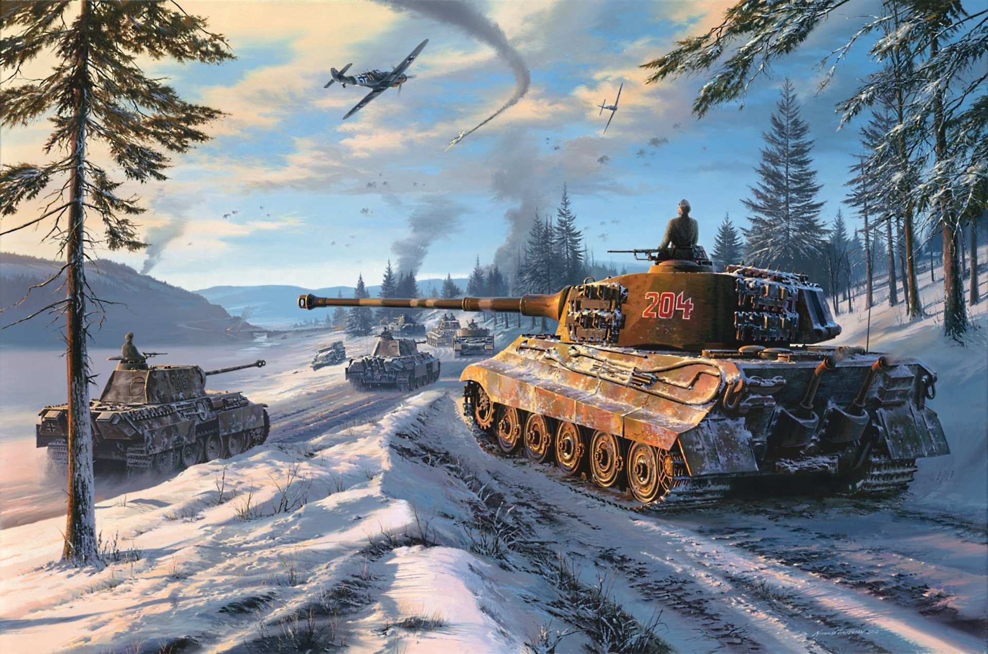 Tiger II, War Thunder Wallpaper, 1920x1280 HD Desktop