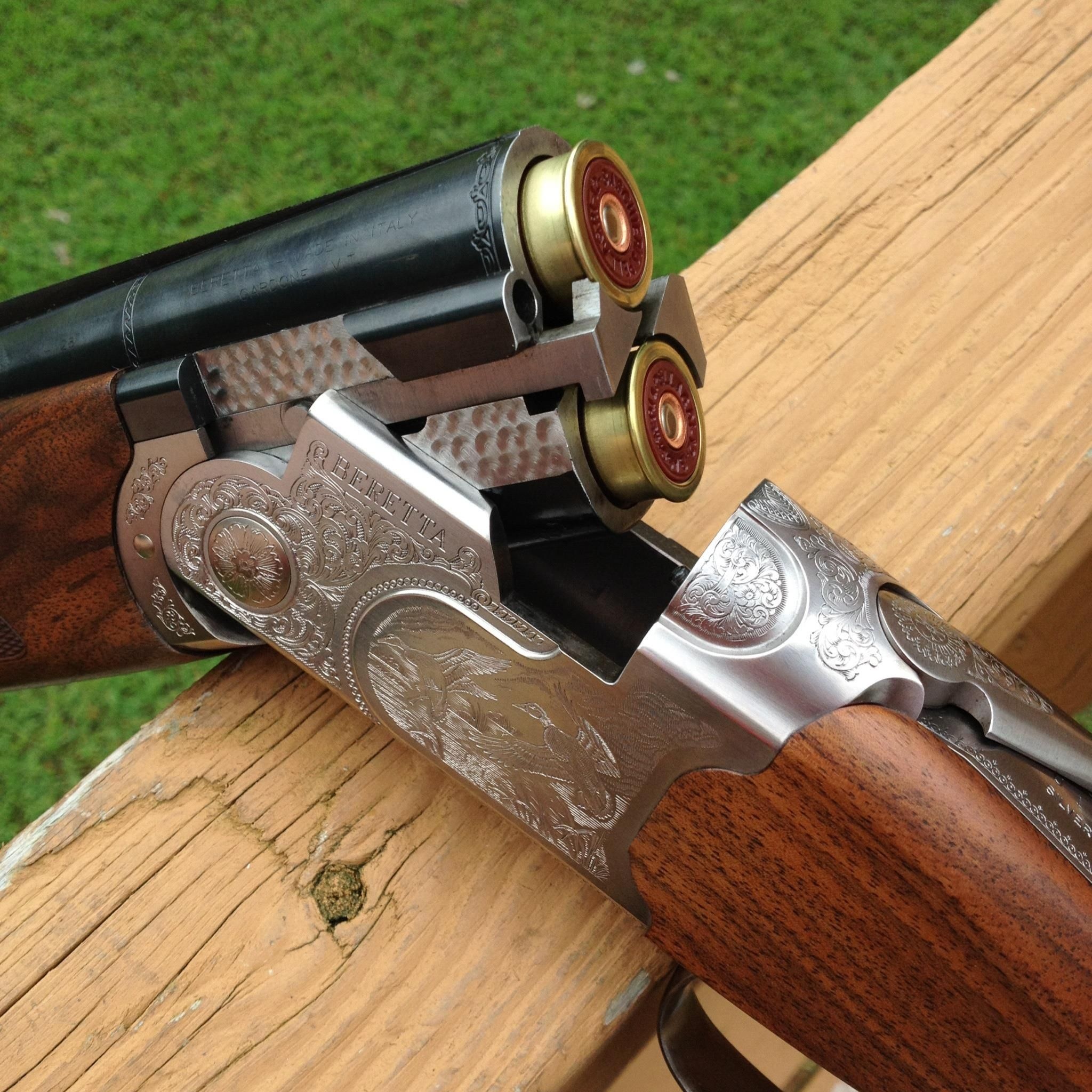 Beretta Silver Pigeon, Skeet Shooting Wallpaper, 2050x2050 HD Phone