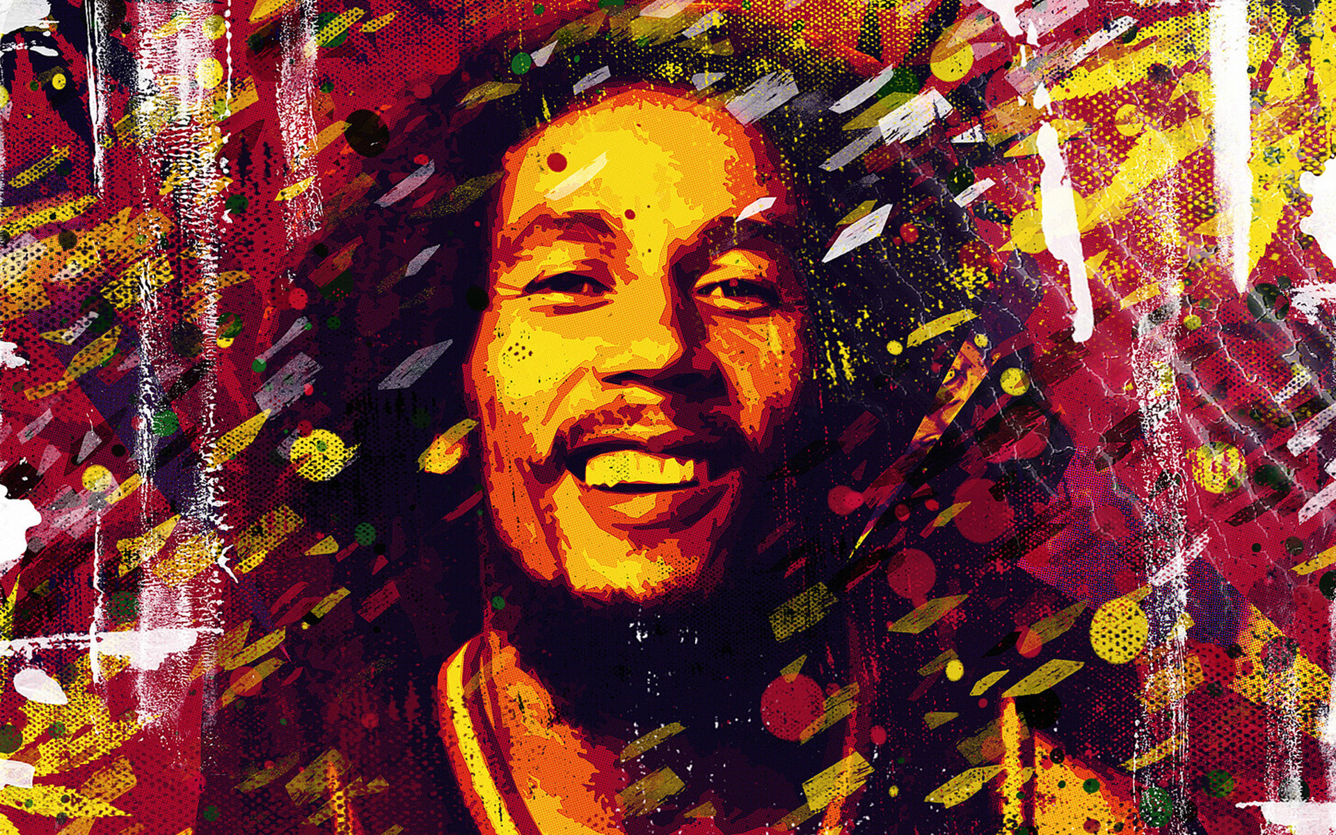 Artwork, Bob Marley Wallpaper, 1920x1200 HD Desktop