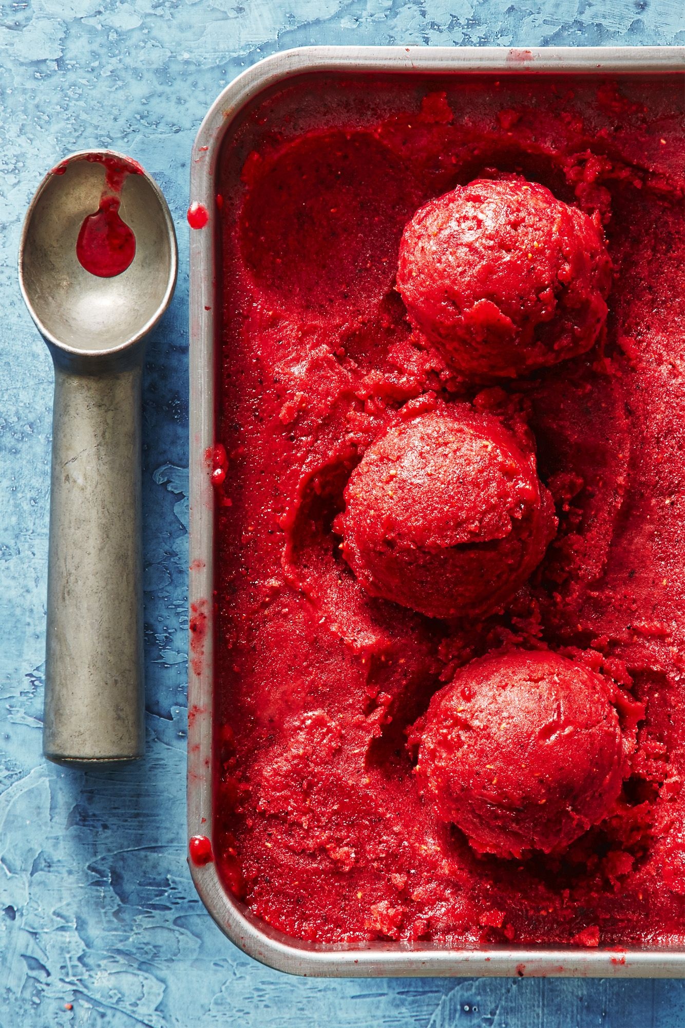 Basil berry lemonade sorbet, Refreshing fusion, Vibrant summer treat, Delicious blend, 1340x2000 HD Phone