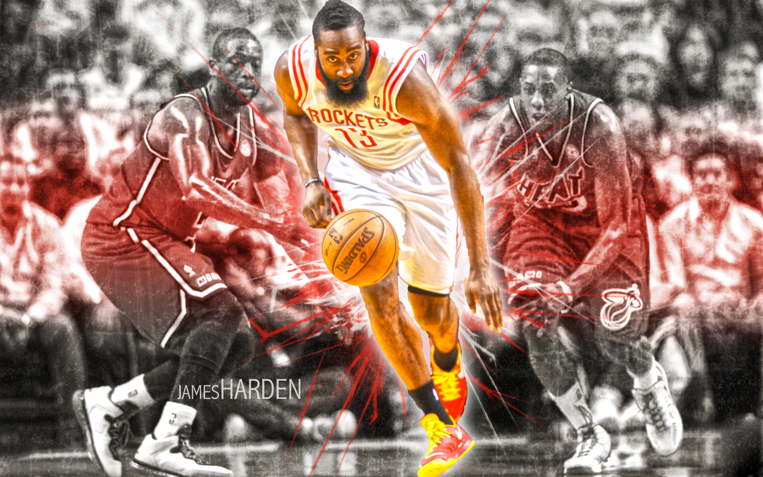 Houston Rockets wallpaper, Sports team, Rockets logo, HD, 2560x1600 HD Desktop