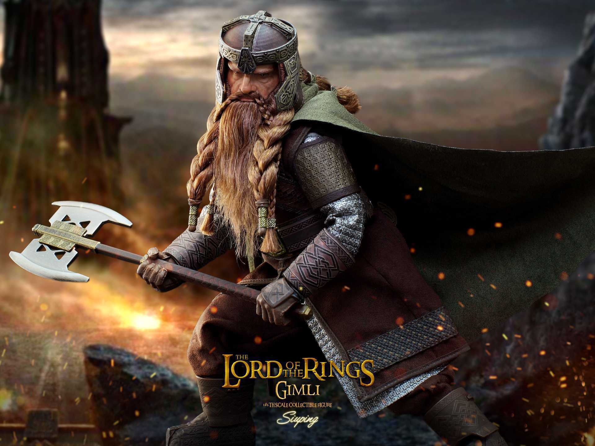 Gimli, Lord of the Rings, Figround, 1920x1440 HD Desktop