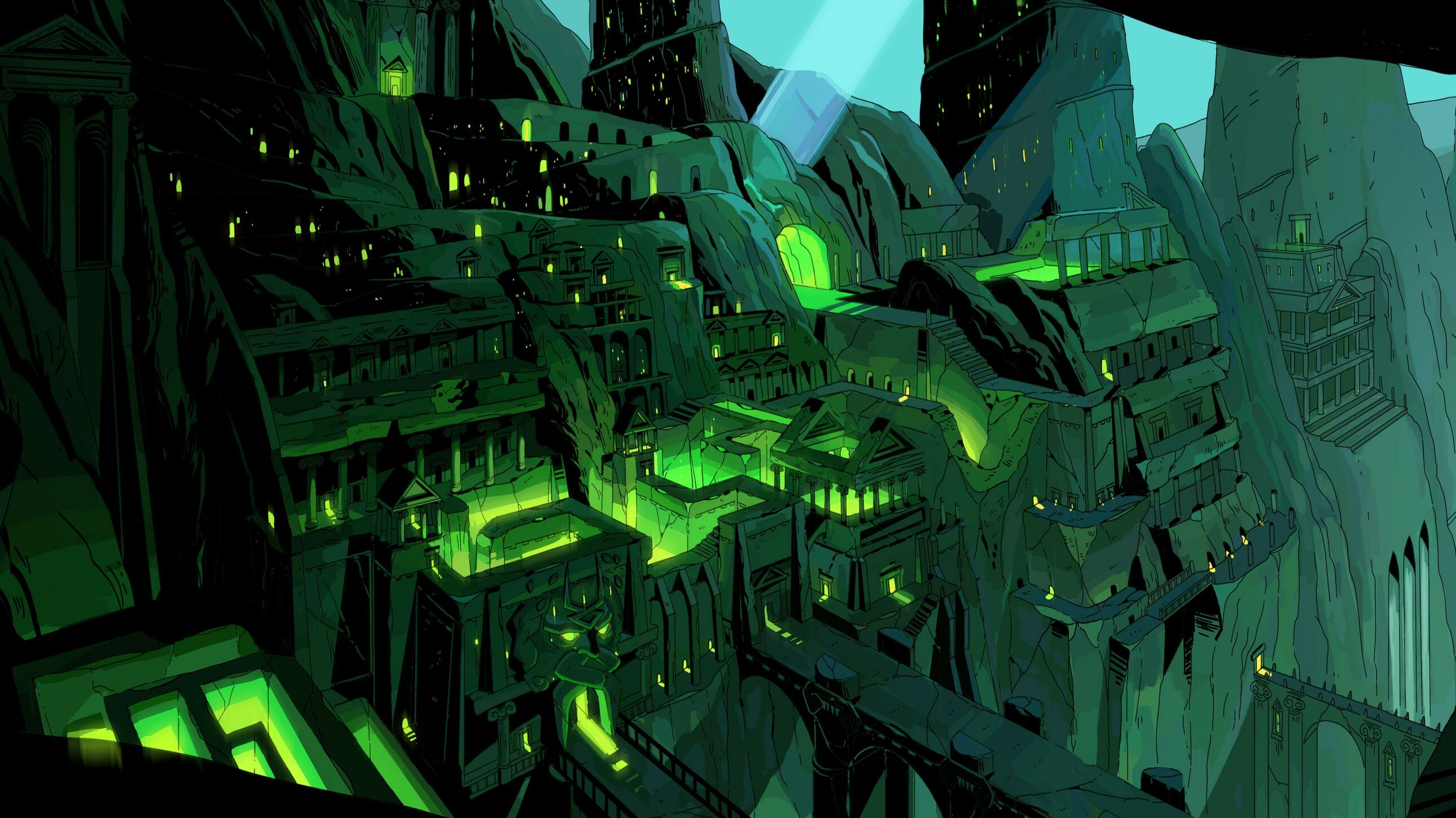 Hades, Game wallpapers, Intense action, Strategic gameplay, 2580x1450 HD Desktop
