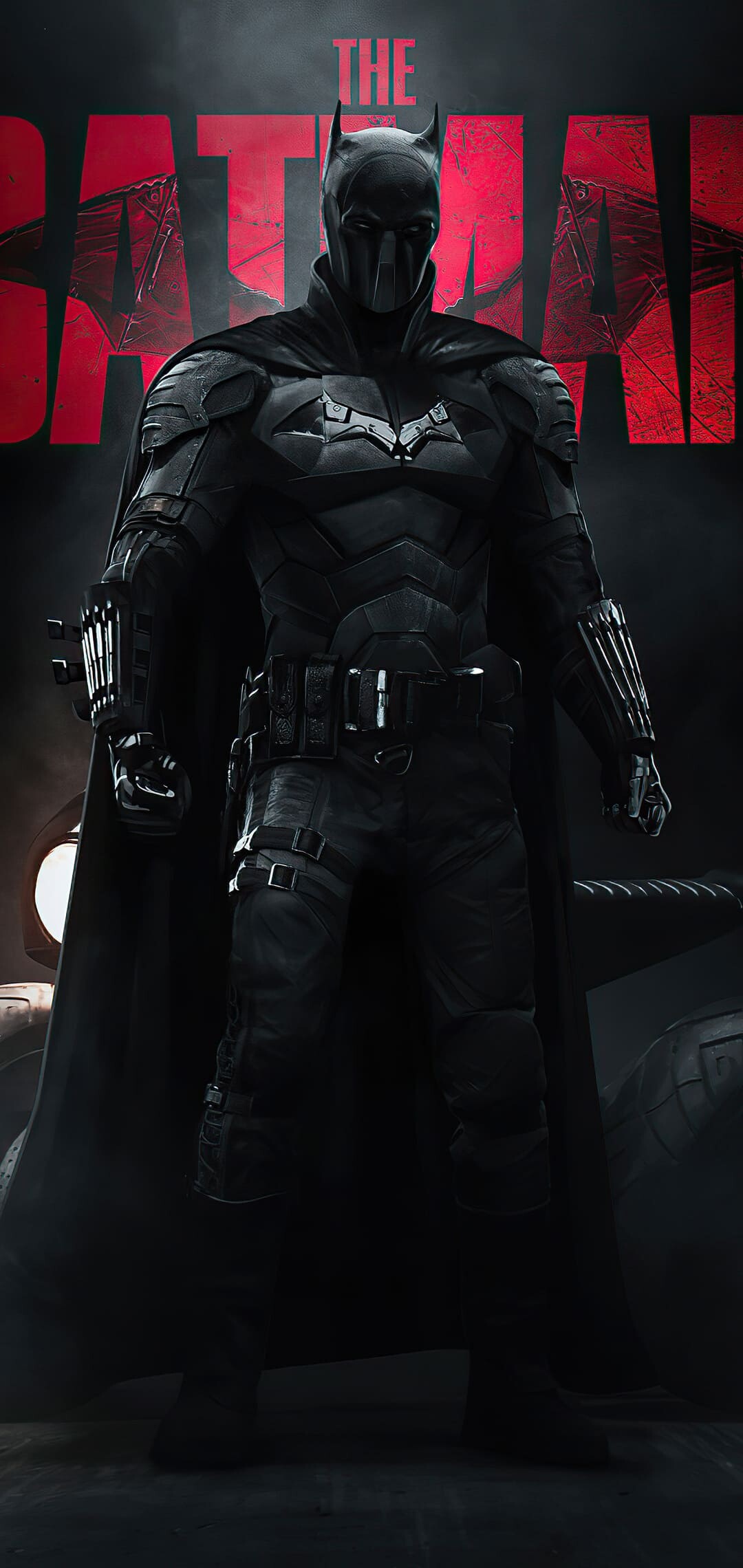 The Batman (2022), Epic set pieces, Superhero movie, High-definition graphics, 1080x2280 HD Phone