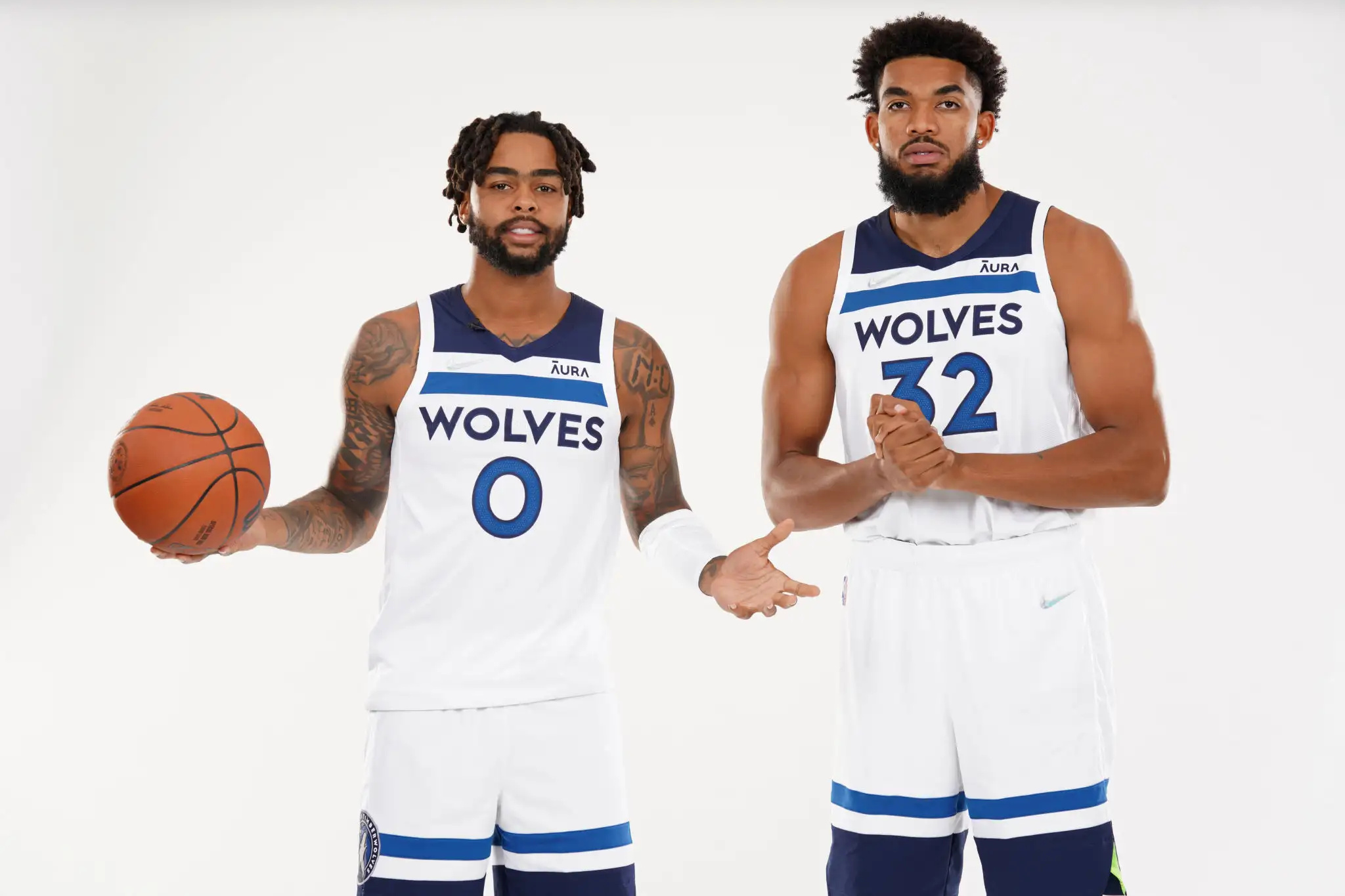 D'Angelo Russell, Karl-Anthony Towns Wallpaper, 2050x1370 HD Desktop