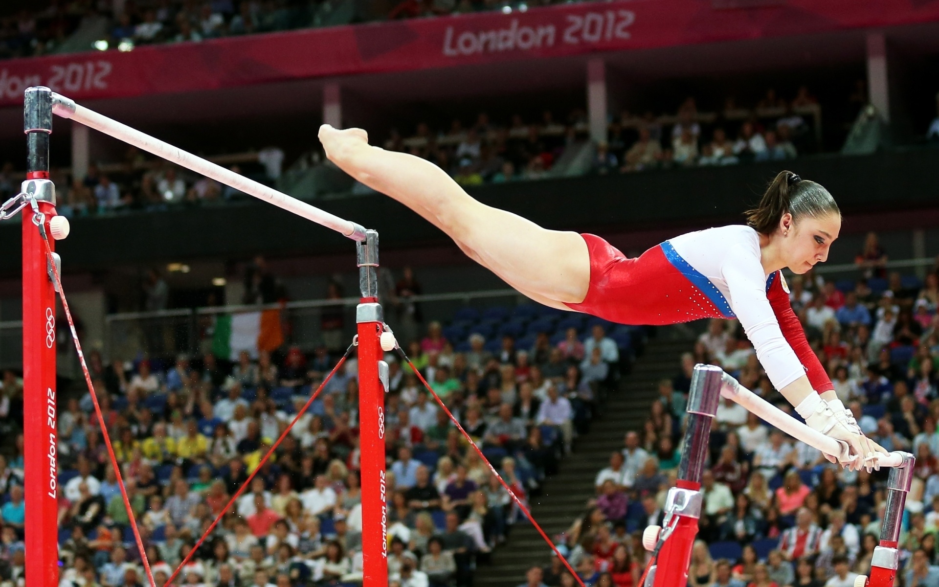 London Olympics 2012, Uneven Bars Wallpaper, 1920x1200 HD Desktop