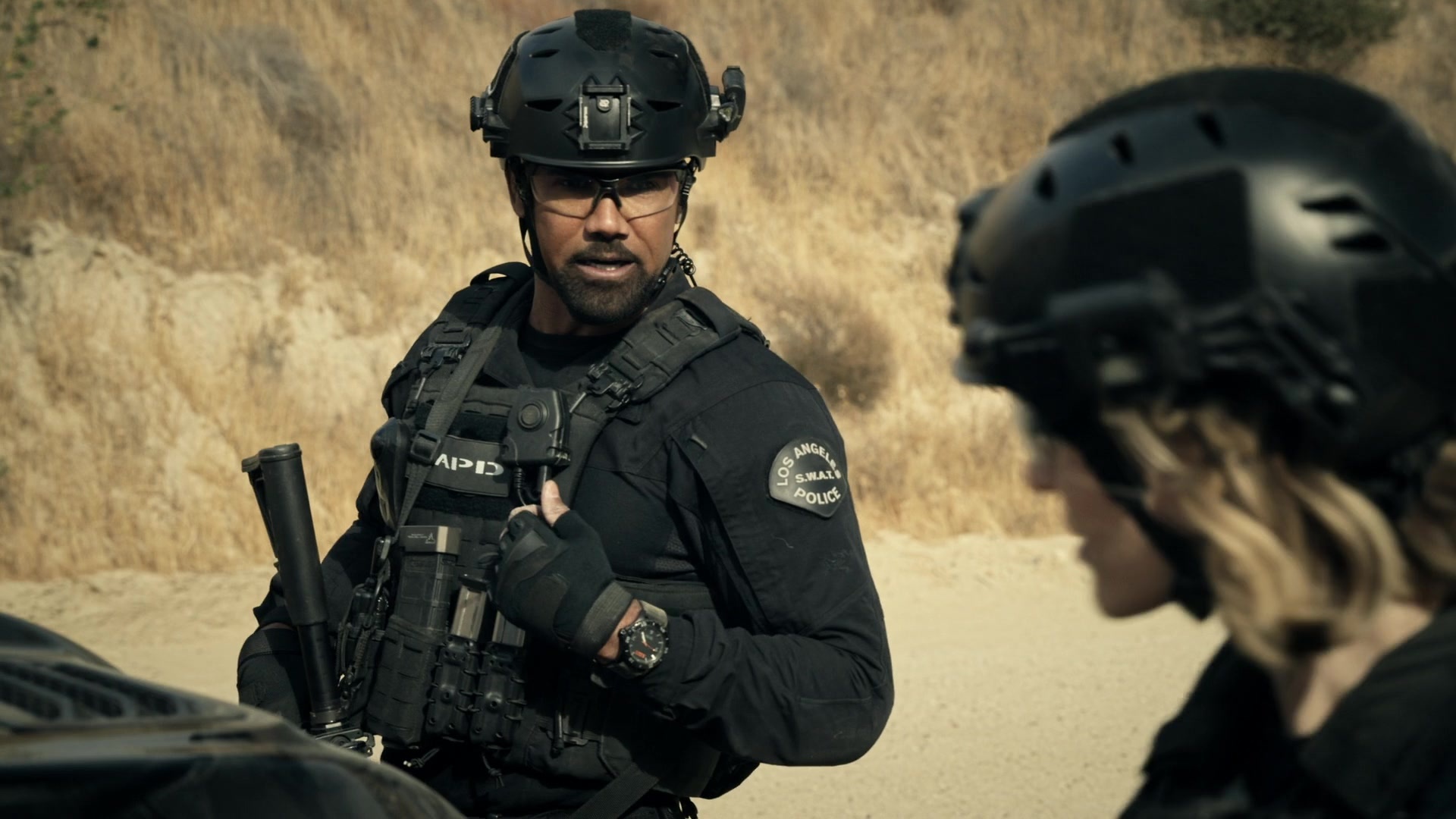 S. W. A. T., Tactical watch, Actor Shemar Moore, Hondo, 1920x1080 Full HD Desktop