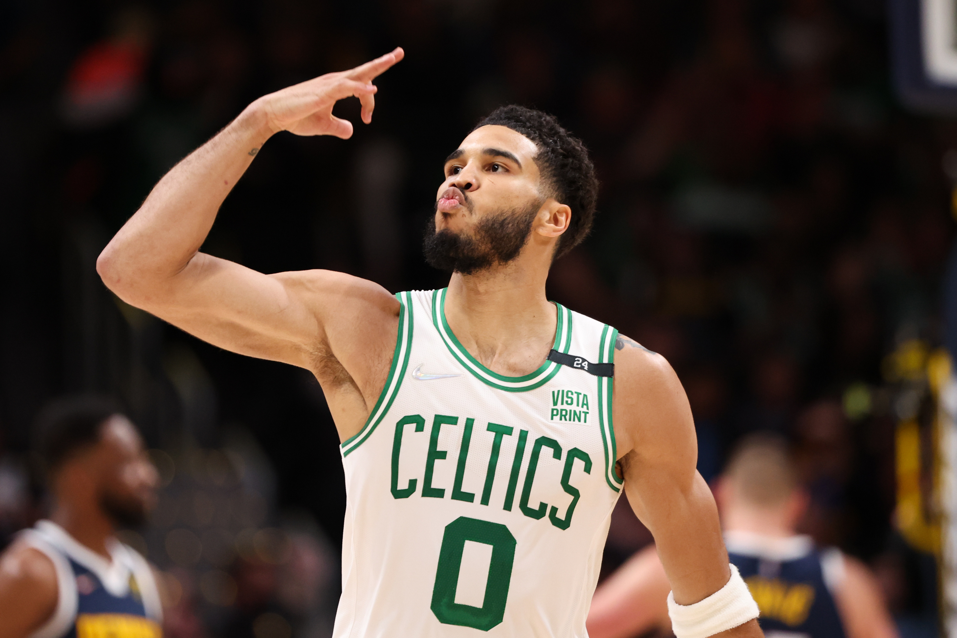 Jayson Tatum, Fearless mindset, NBA playoffs, Boston Celtics, 3200x2140 HD Desktop