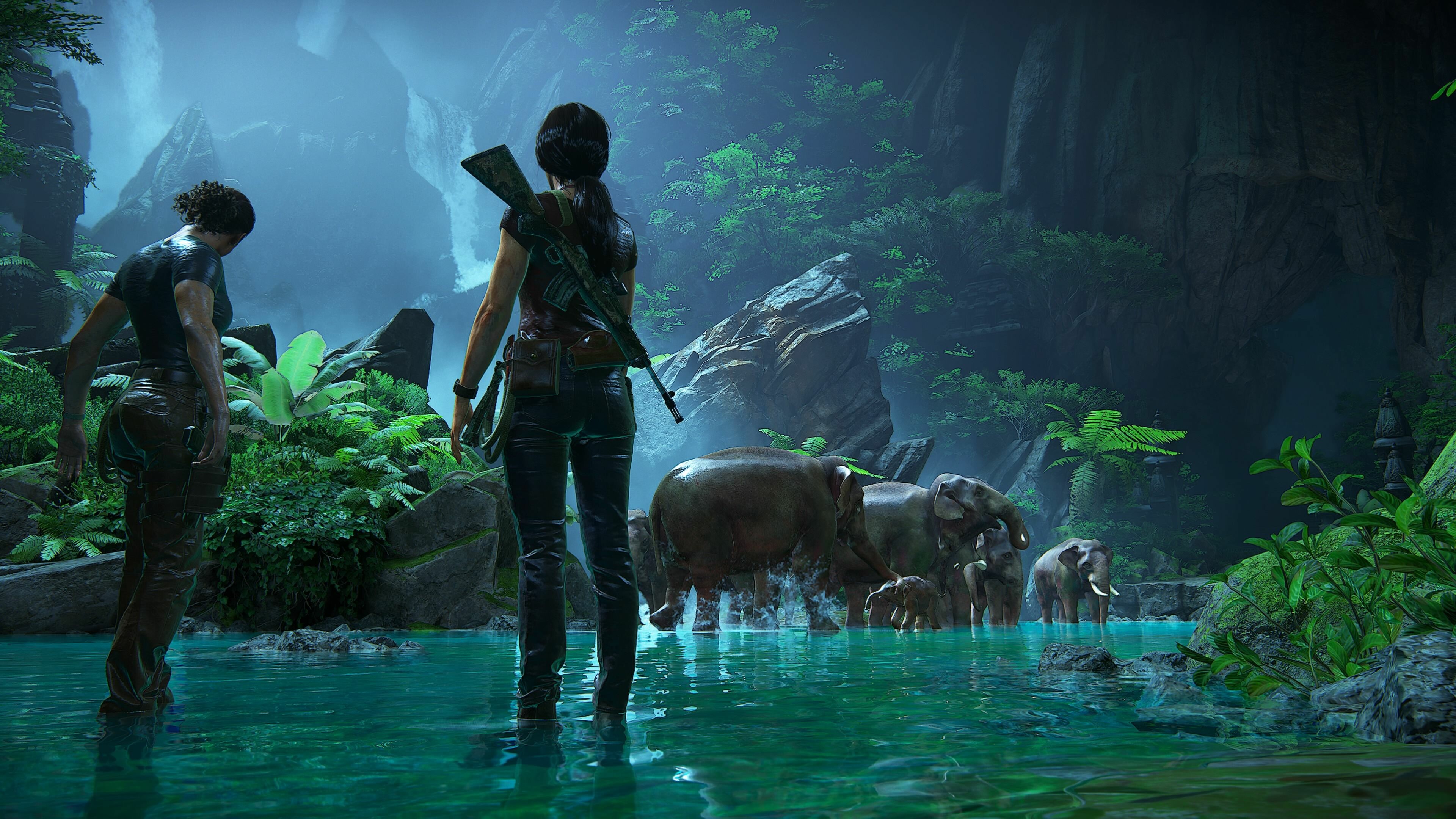Uncharted lost legacy, Top free, Adventure backgrounds, Action game, 3840x2160 4K Desktop