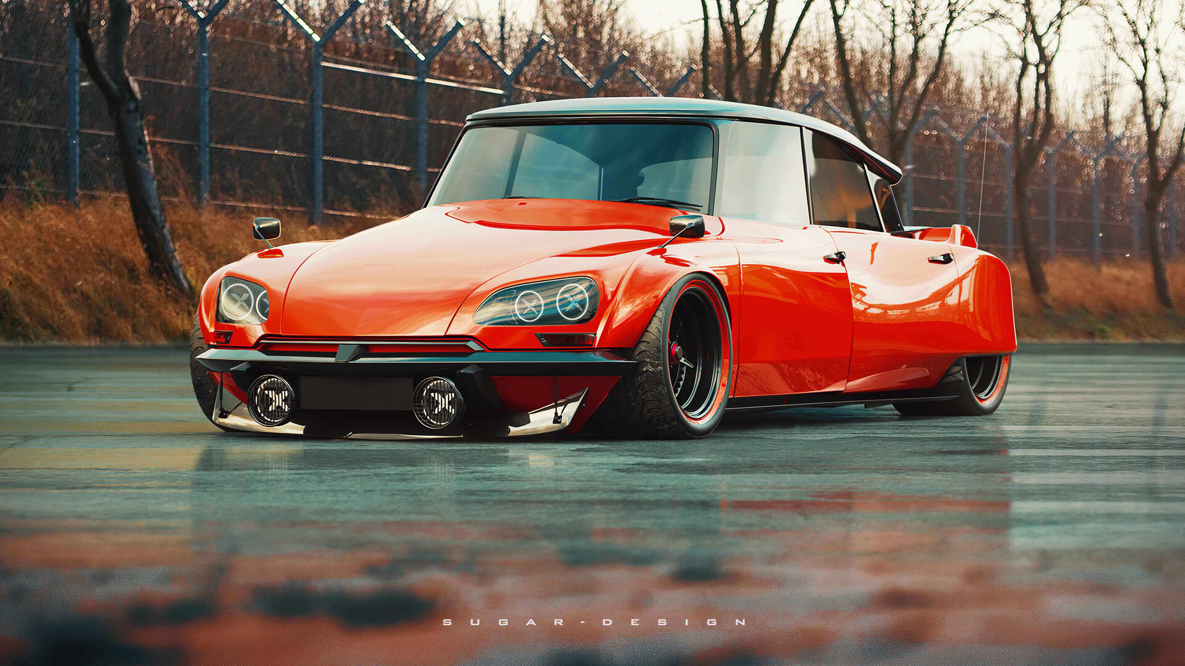 DS Concept Art, Citroen Wallpaper, 3840x2160 4K Desktop